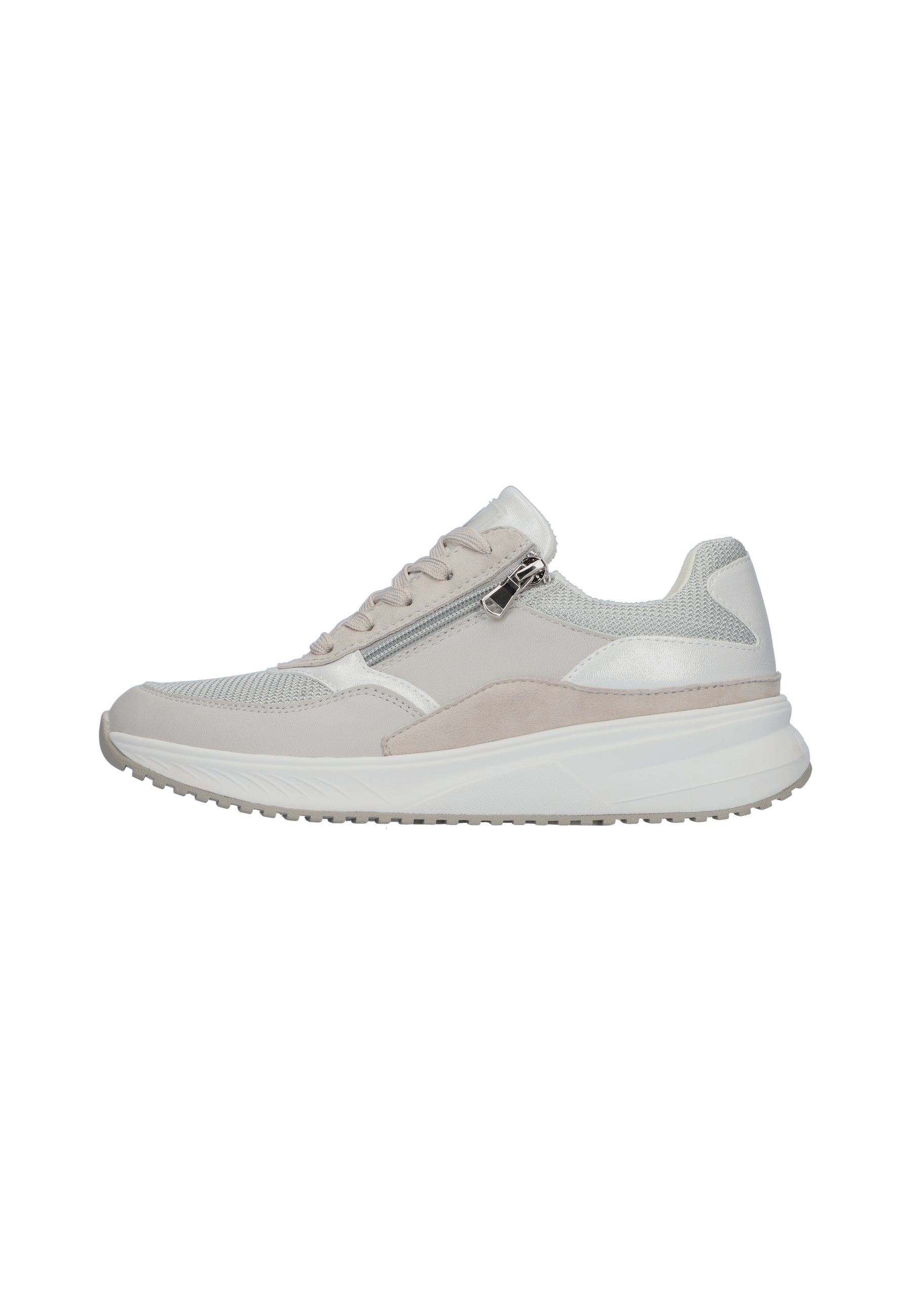Waldläufer SCHNÜR H-MARA - Sneaker low - offwhitelightyellow/beige