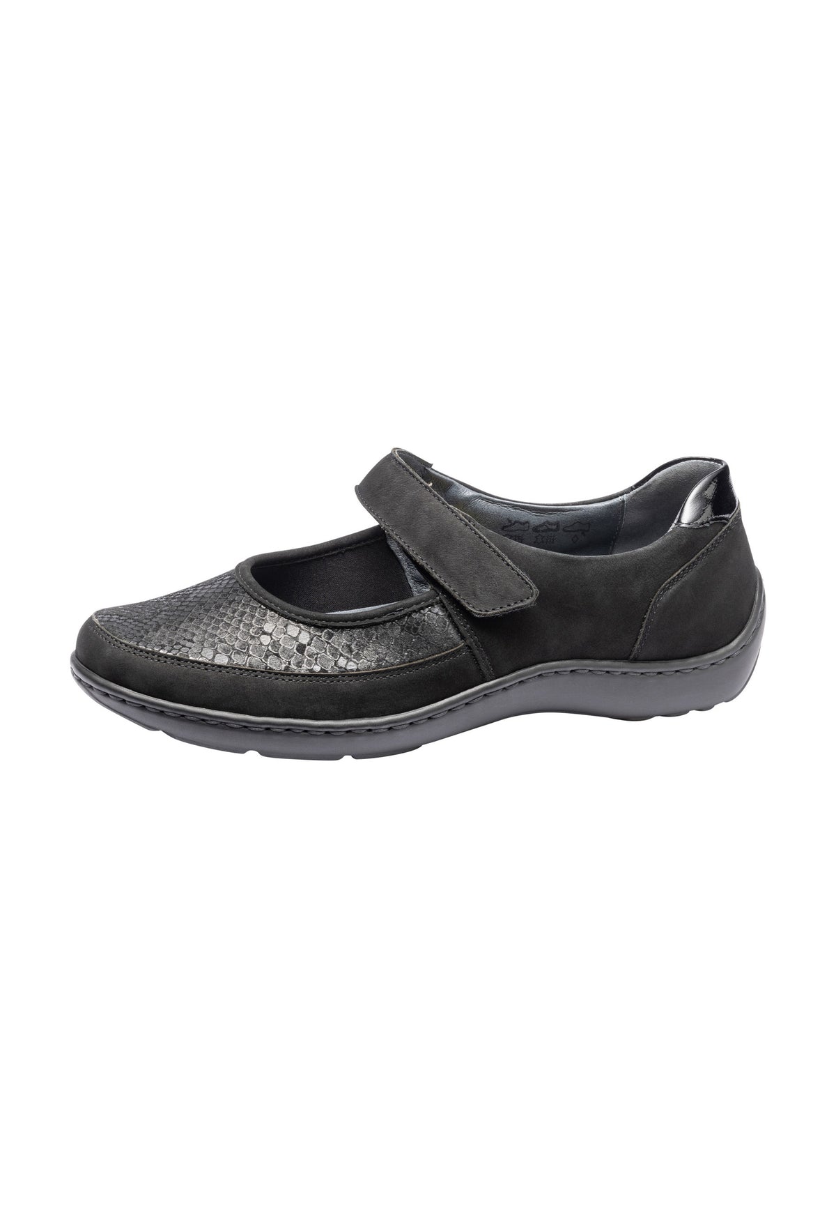 Damen Halbschuh Henni Schwarz Weite H 496H33-350-001 - Ansicht 4