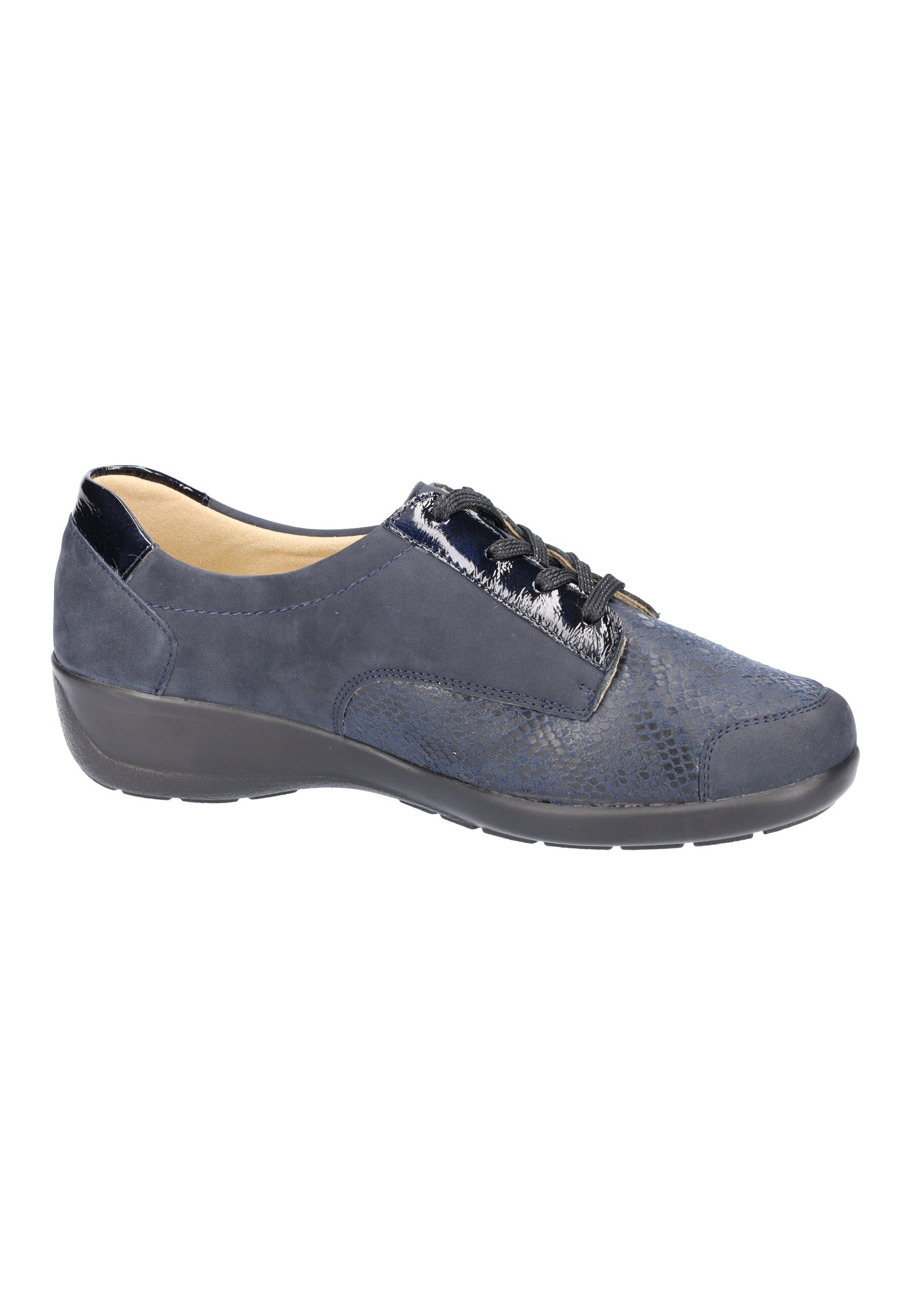 Damen Halbschuh C-Lena Blau Weite K C43781-301-217 - Ansicht 4