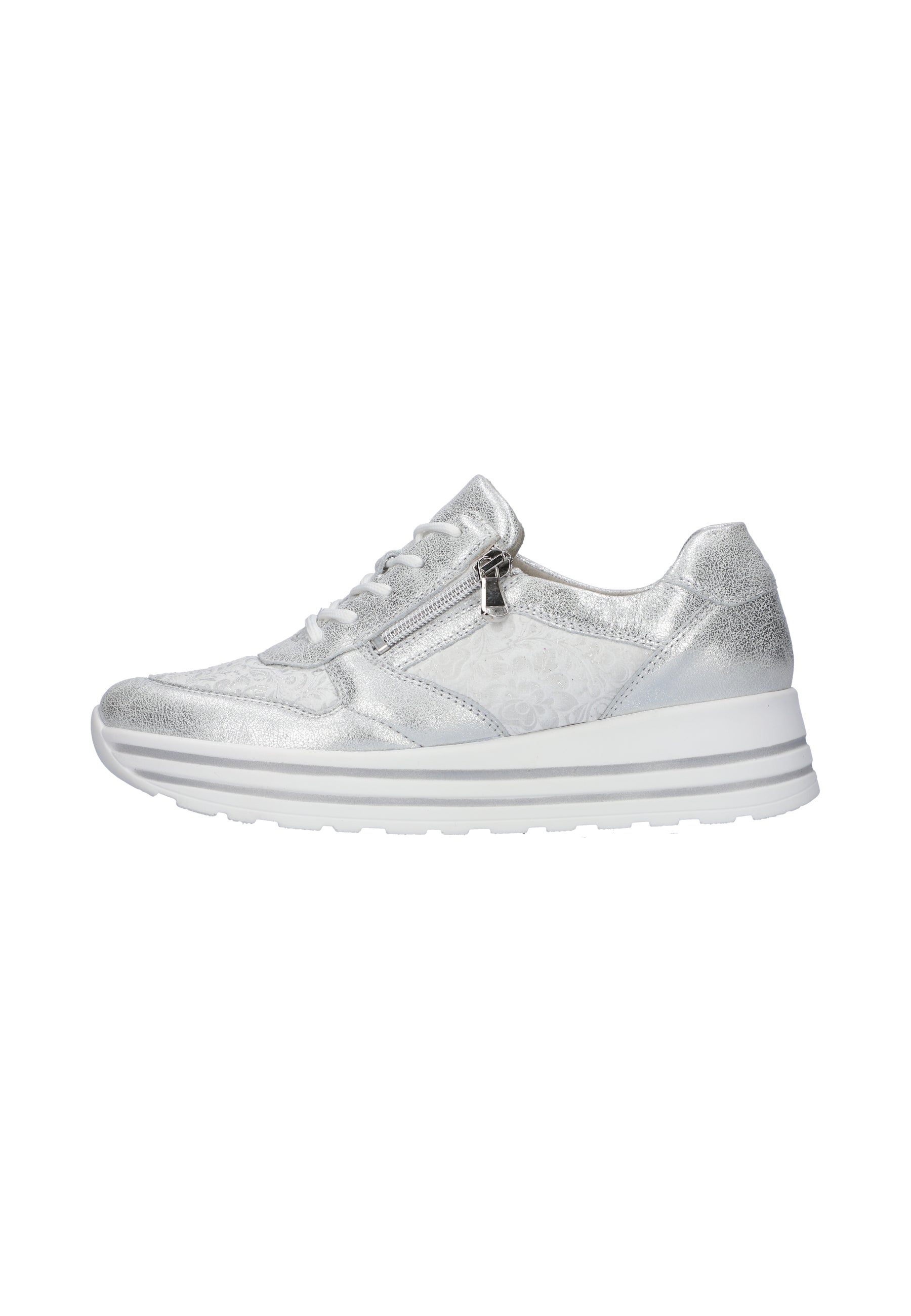 Damen Halbschuh H-Lana Silber Weite H 758H02-315-989