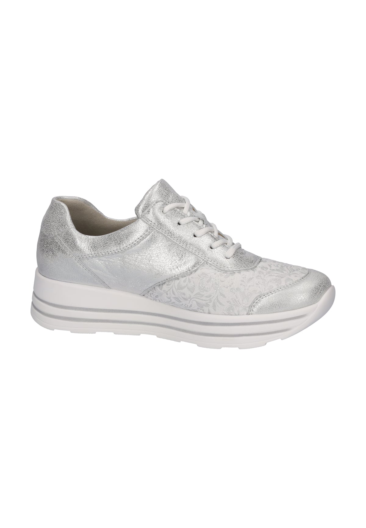 Damen Halbschuh H-Lana Silber Weite H 758H02-315-989 - Ansicht 4