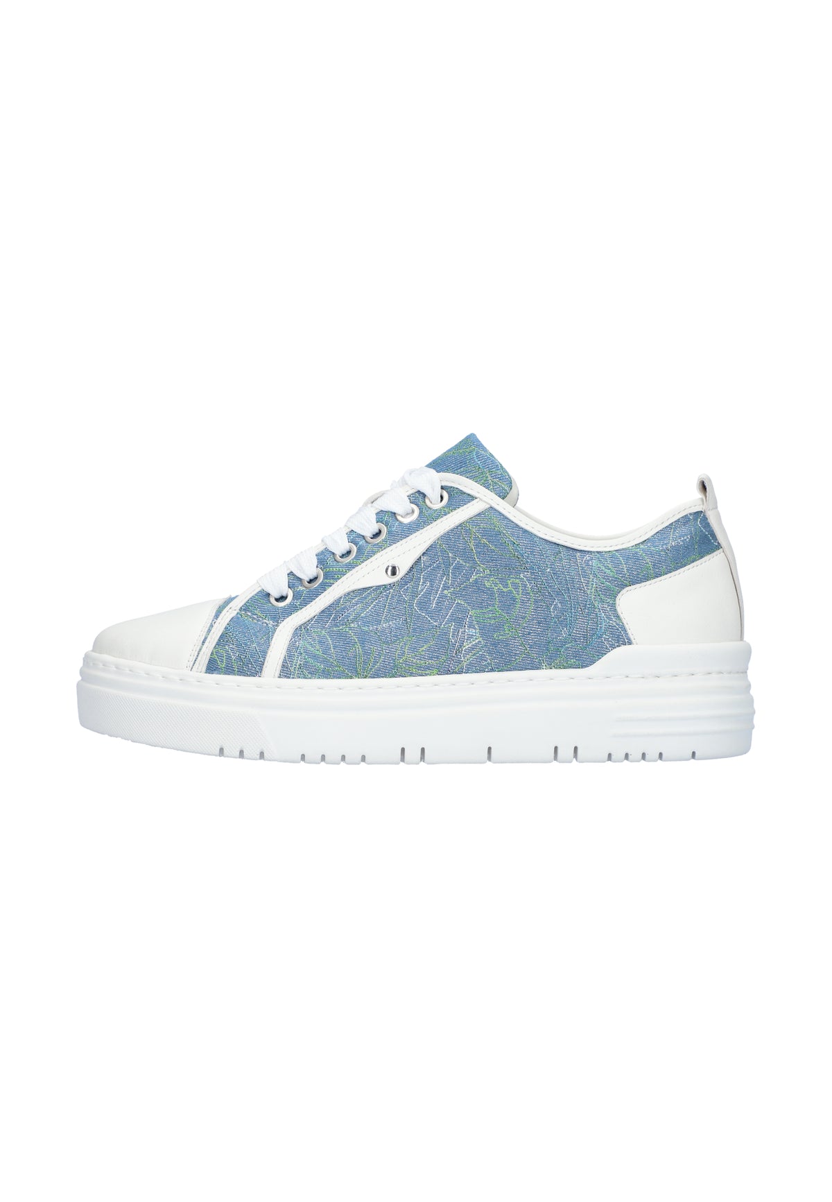 Damen Halbschuh H-Tamira Blau Weite H 717001-200-267