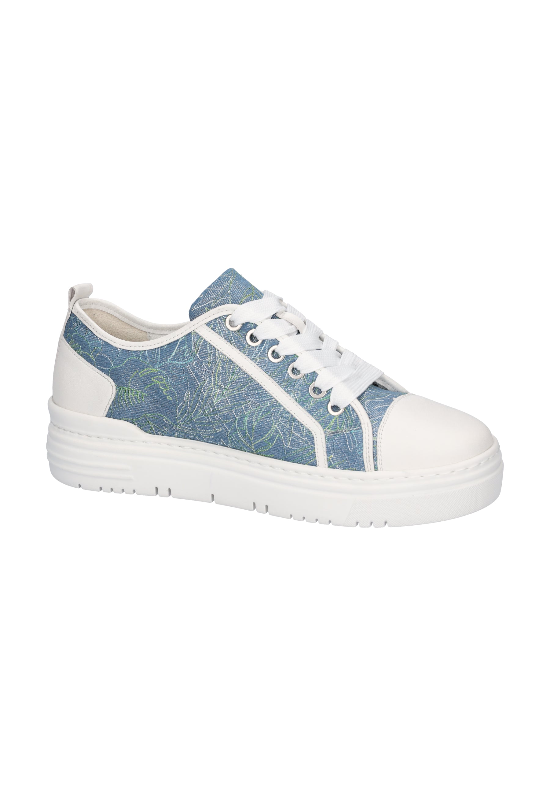 Damen Halbschuh H-Tamira Blau Weite H 717001-200-267 - Ansicht 4