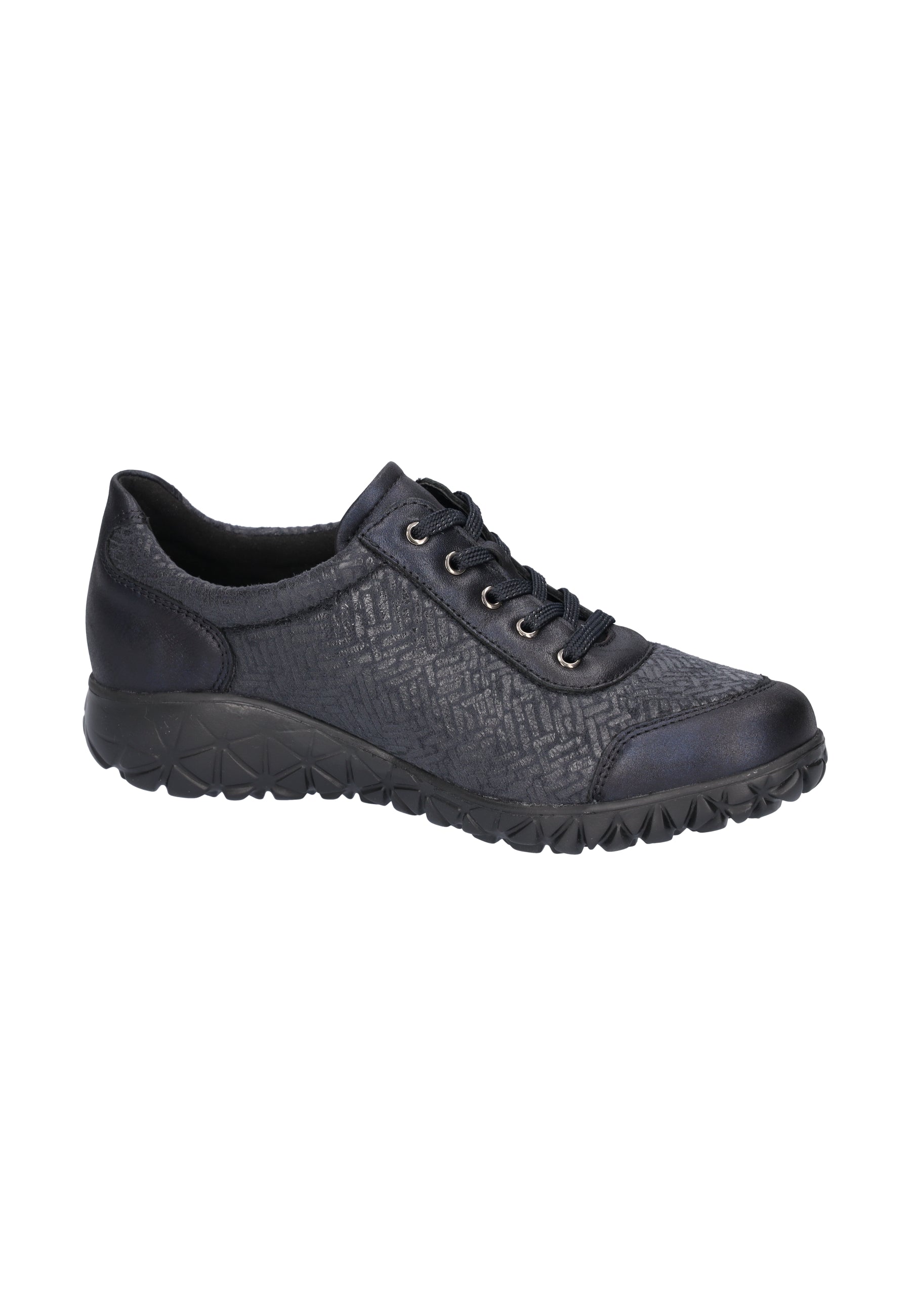 Damen Halbschuh Havy Blau Weite H H89001-228-194 - Ansicht 4