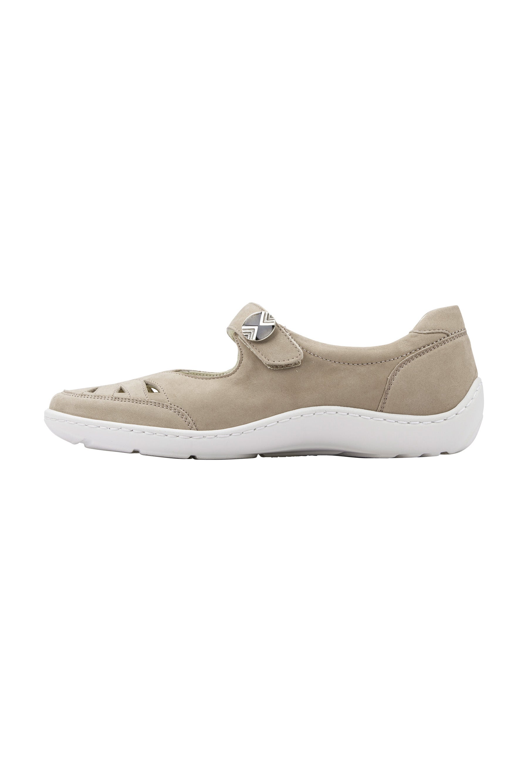 Damen Halbschuh Henni Beige Weite H 496309-191-294