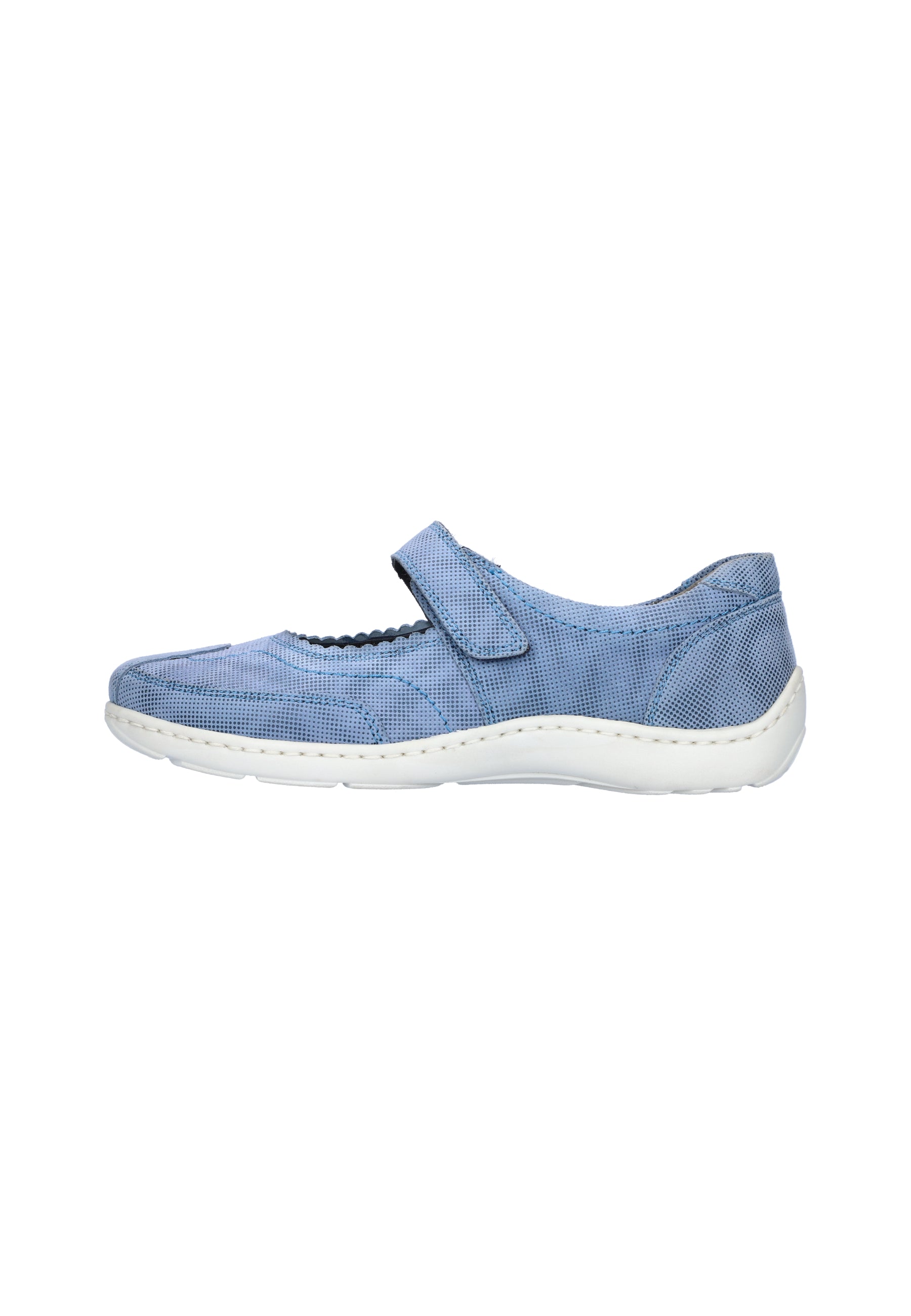 Damen Halbschuh Henni Blau Weite H 496302-700-267