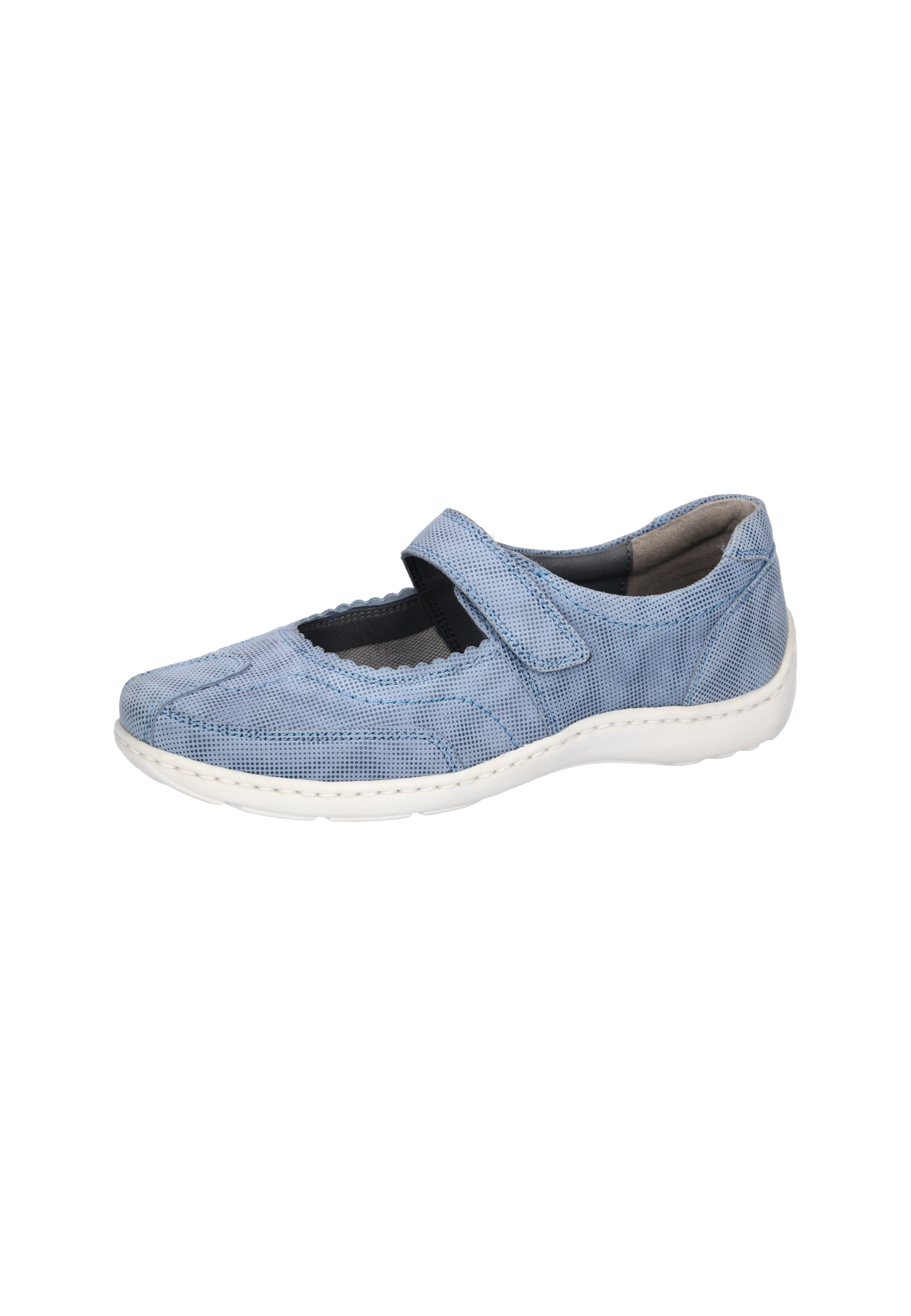 Damen Halbschuh Henni Blau Weite H 496302-700-267 - Ansicht 2