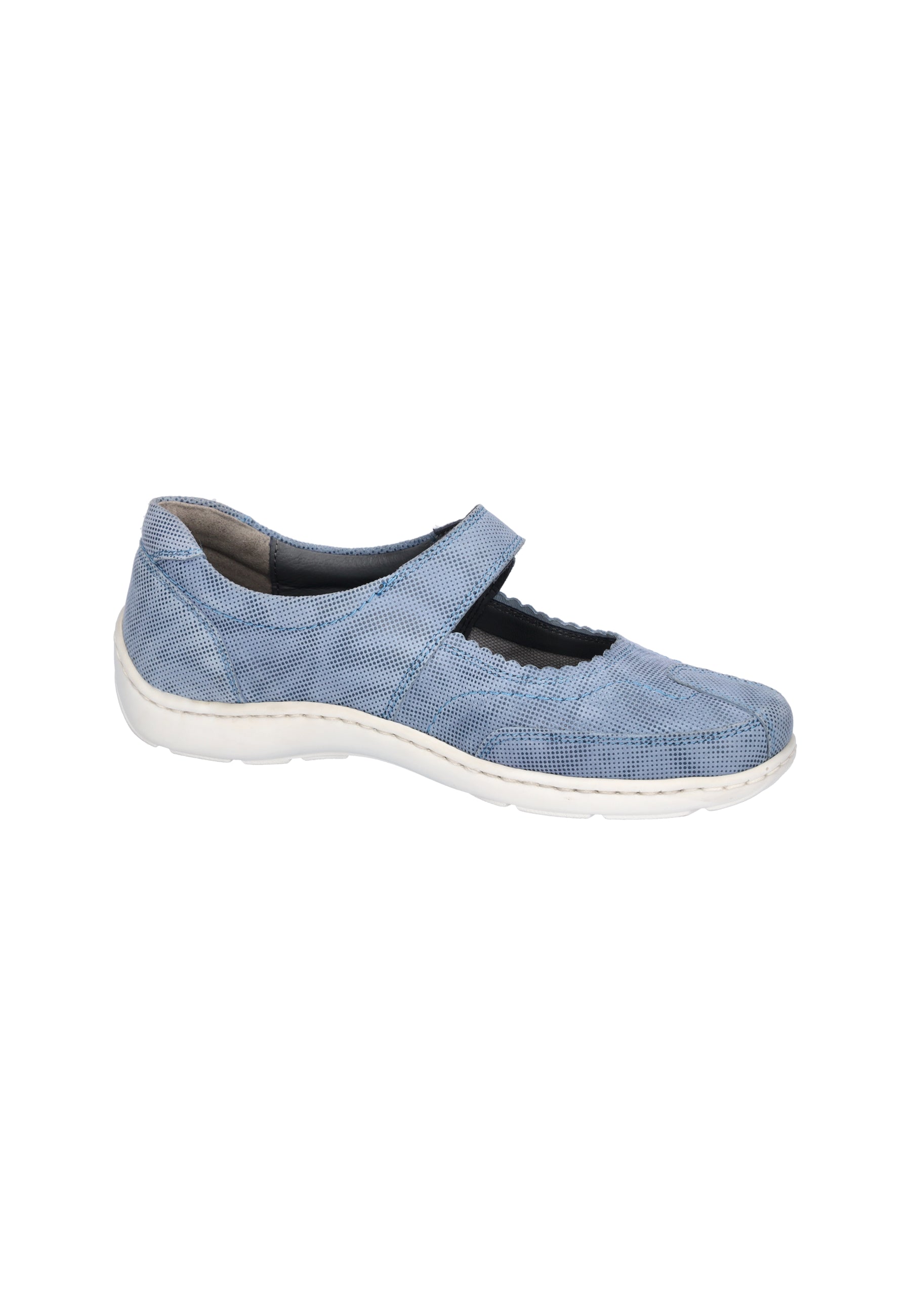Damen Halbschuh Henni Blau Weite H 496302-700-267 - Ansicht 4