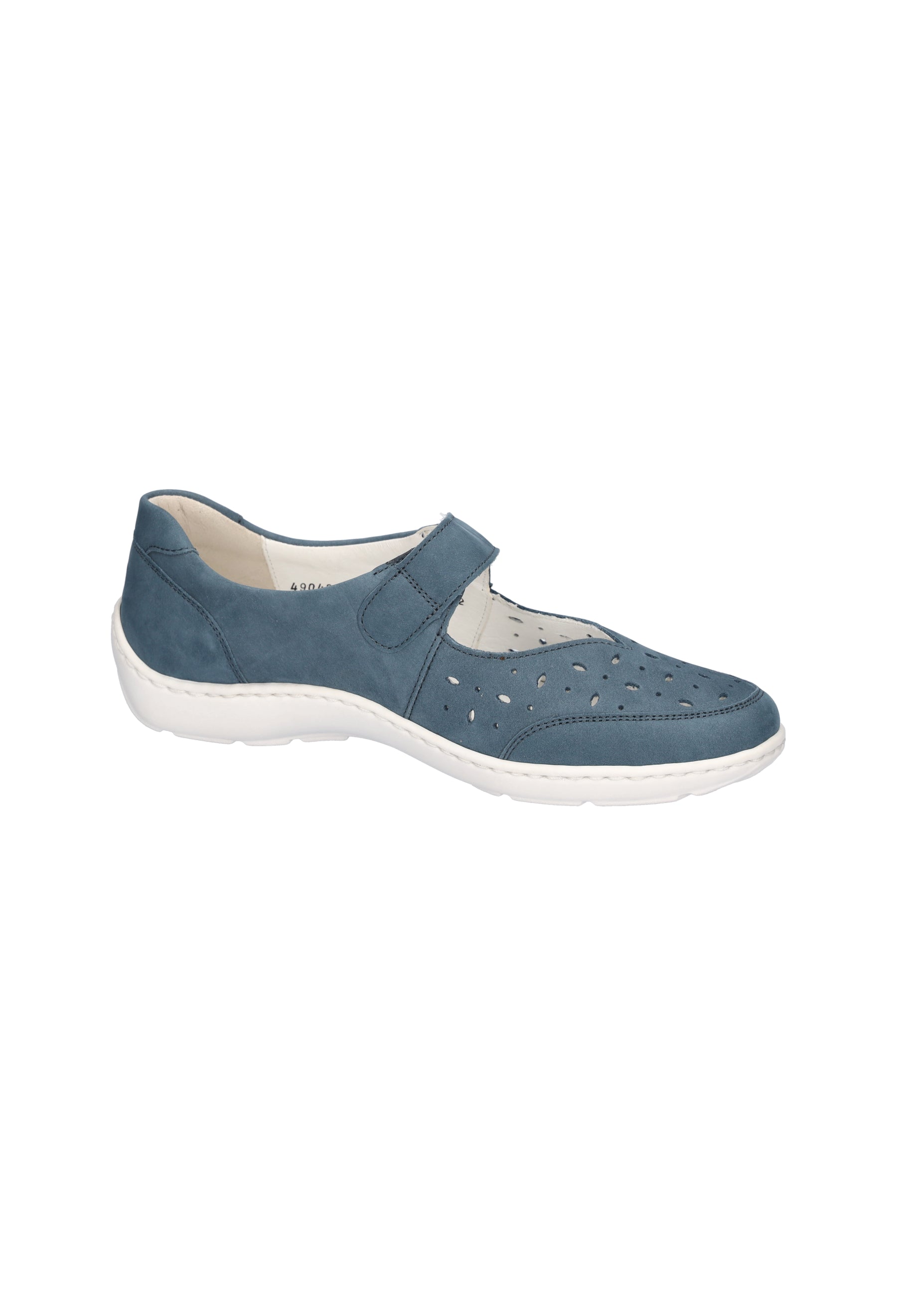 Damen Halbschuh Henni Blau Weite H 496325-191-263 - Ansicht 4