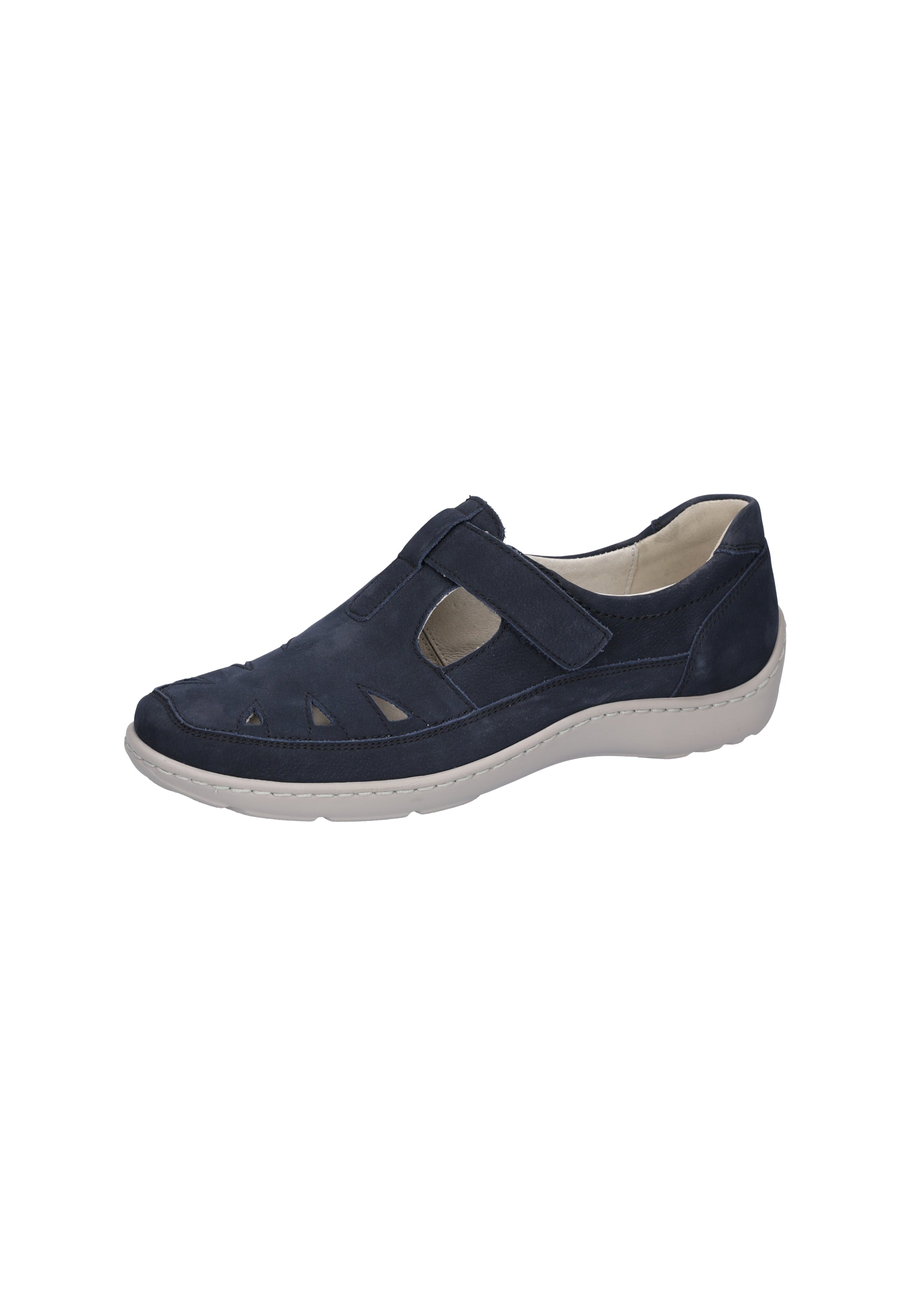 Damen Halbschuh Henni Blau Weite H 496510-191-217 - Ansicht 2