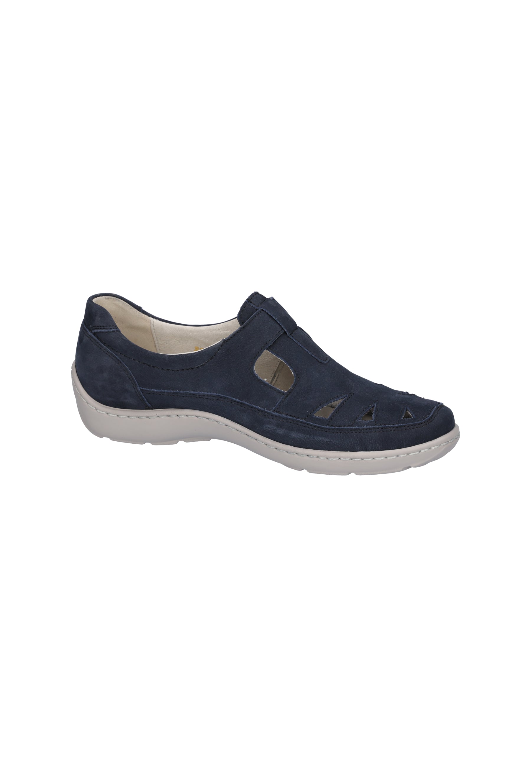 Damen Halbschuh Henni Blau Weite H 496510-191-217 - Ansicht 4