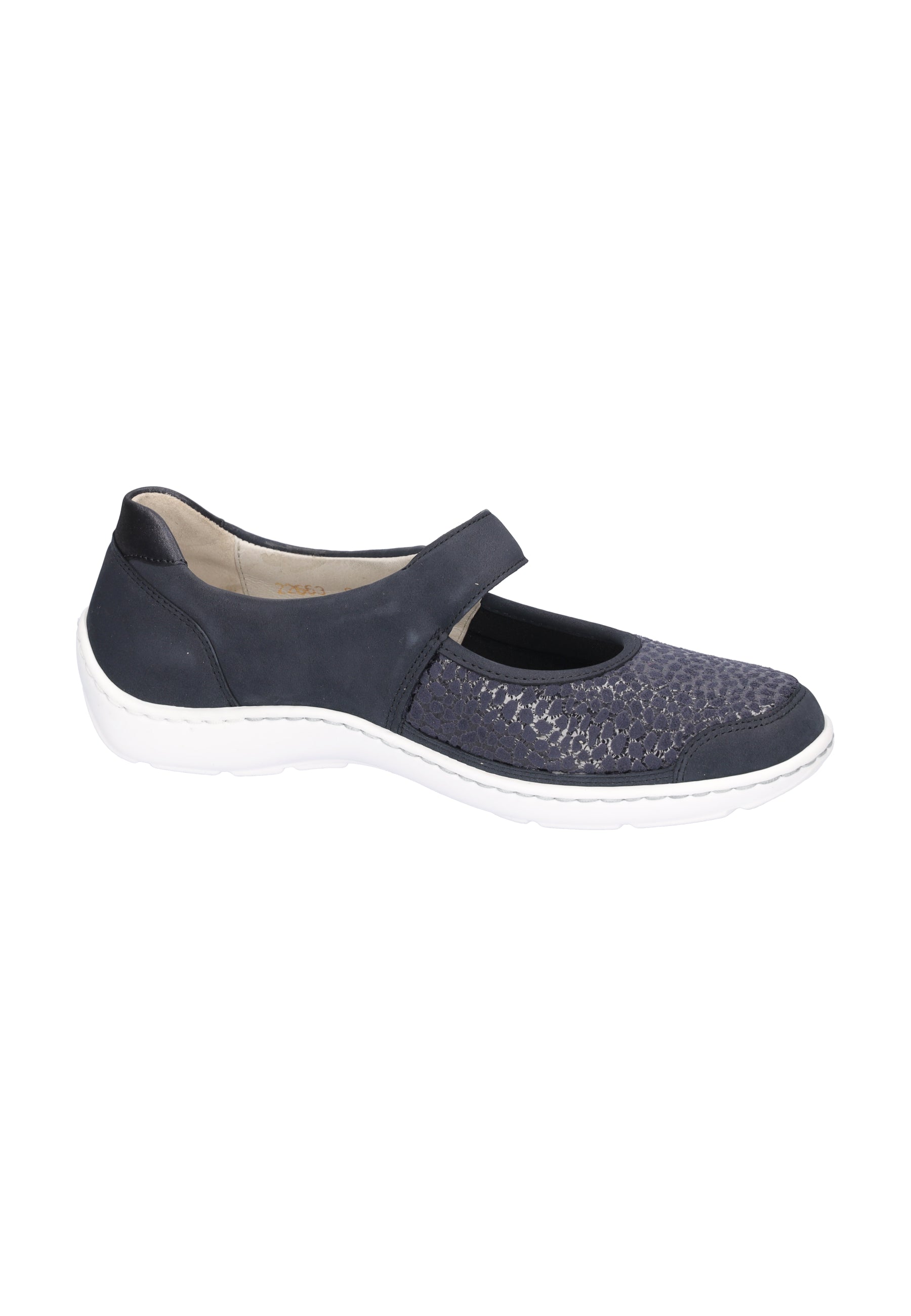 Damen Halbschuh Henni Blau Weite H 496H33-319-217 - Ansicht 4