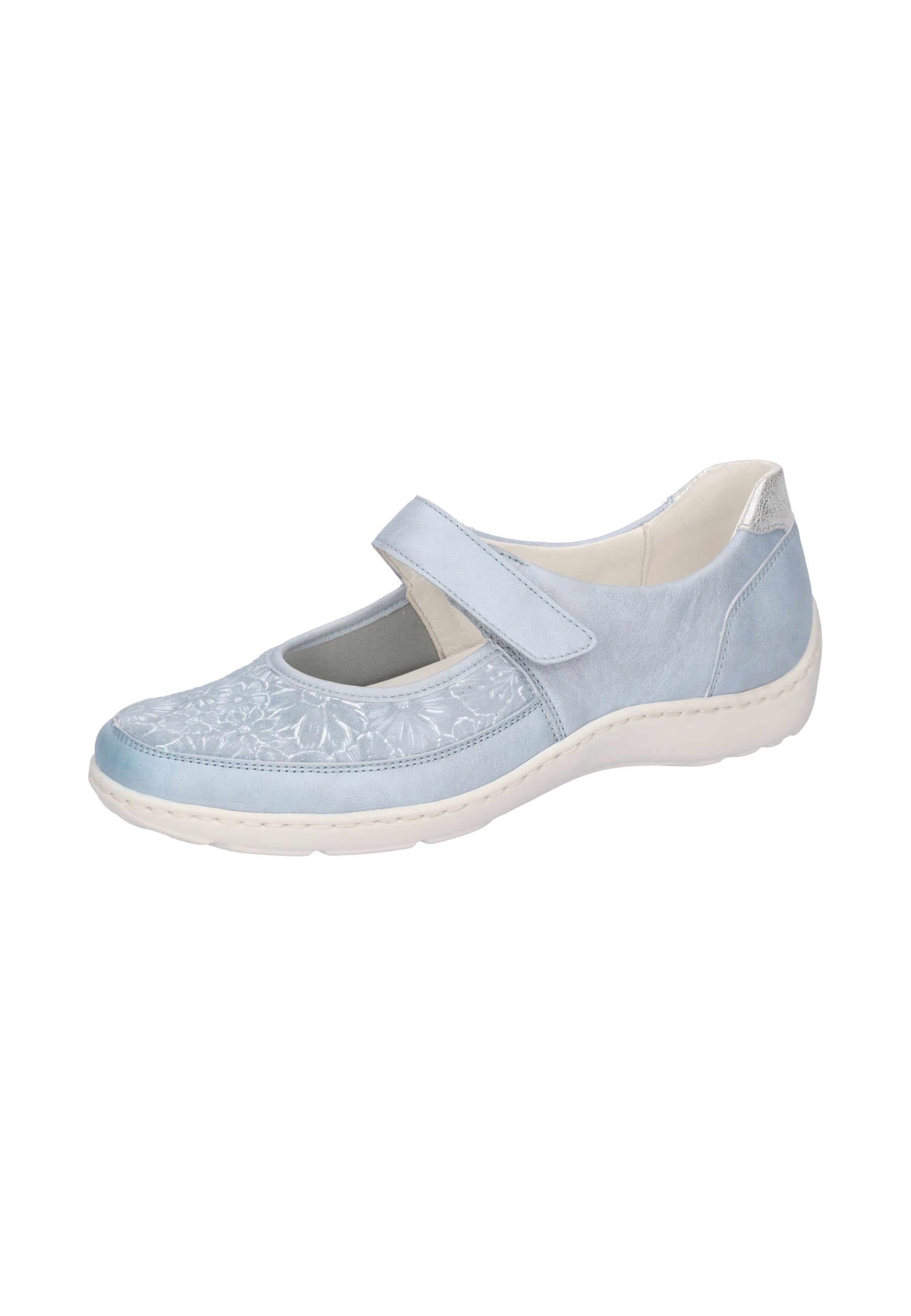 Damen Halbschuh Henni Blau Weite H 496H33-324-267 - Ansicht 2