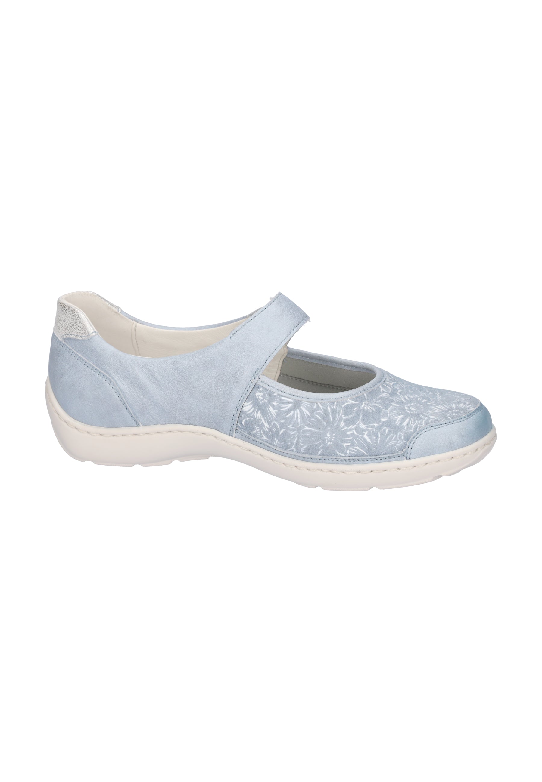 Damen Halbschuh Henni Blau Weite H 496H33-324-267 - Ansicht 4