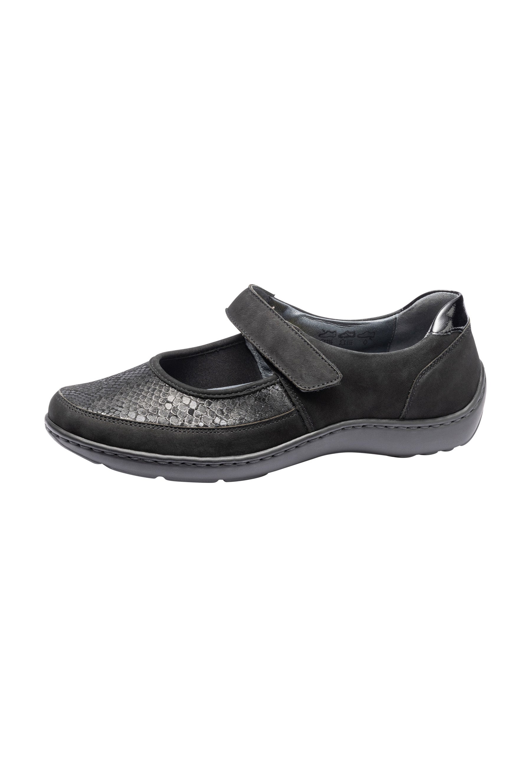 Damen Halbschuh Henni Schwarz Weite H 496H33-350-001 - Ansicht 3