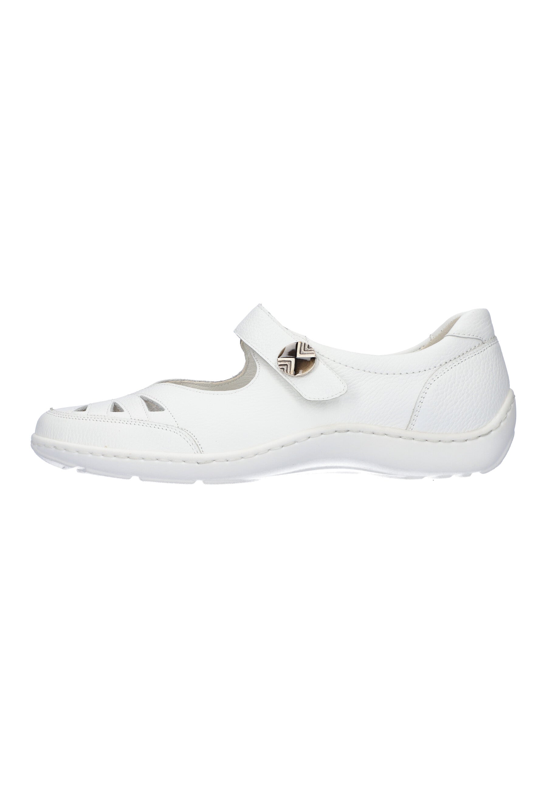 Damen Halbschuh Henni Weiß Weite H 496309-172-150