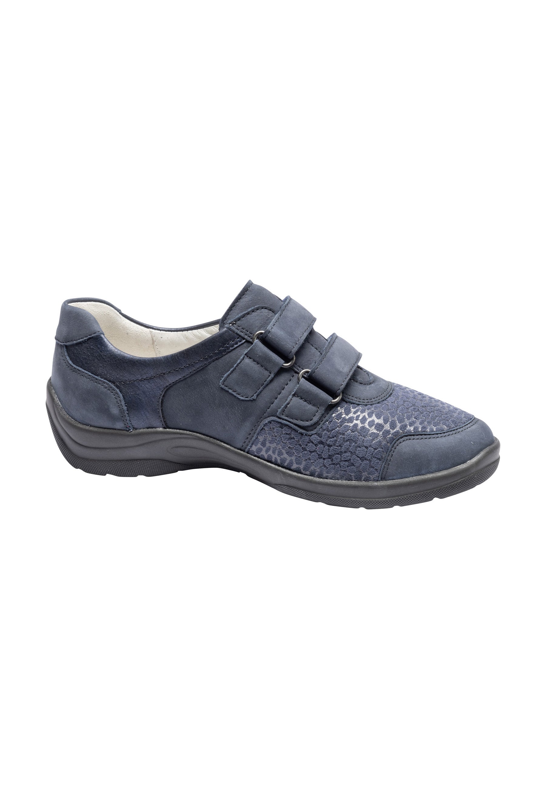 Damen Halbschuh Hesna Blau Weite H 312H01-308-217 - Ansicht 4