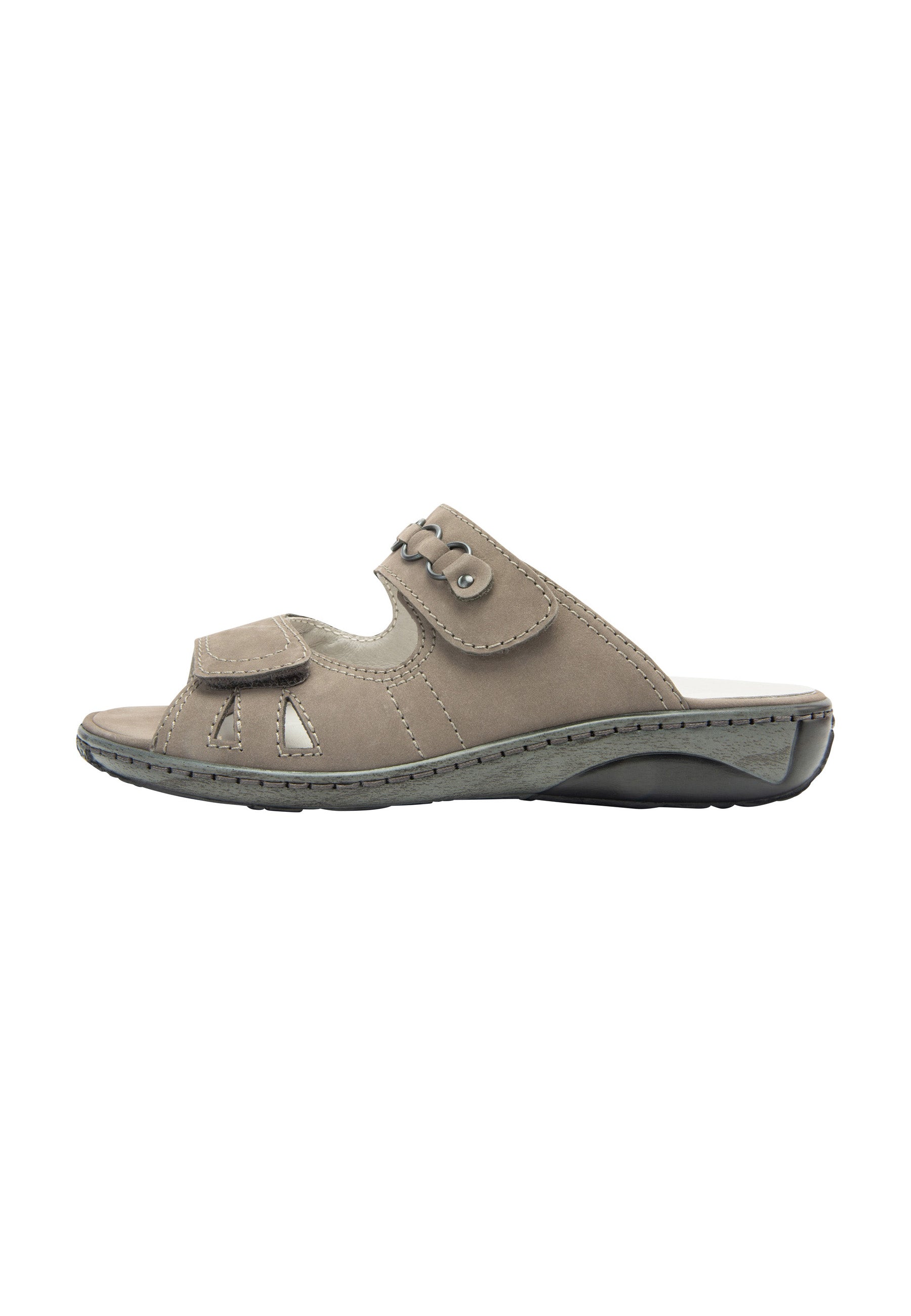 Damen Pantolette Garda Braun Weite G 210504-191-088