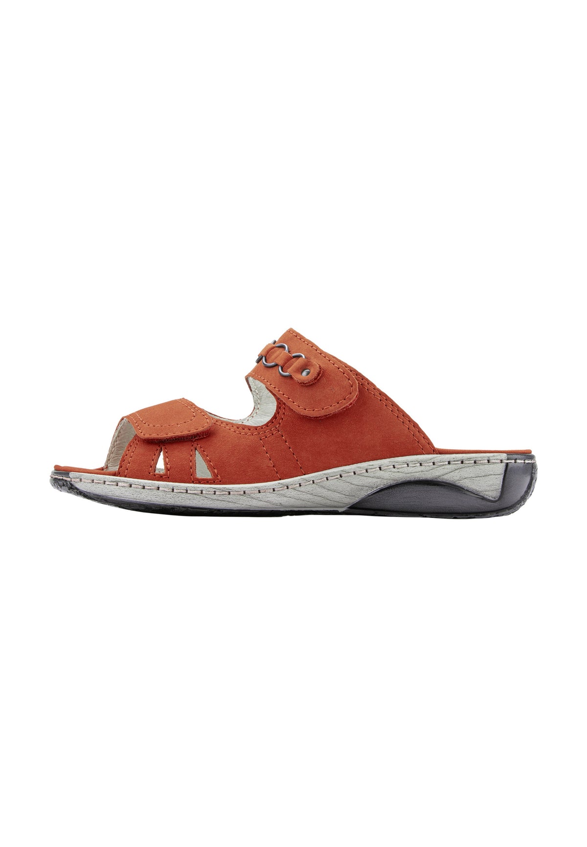 Damen Pantolette Garda Rot Weite G 210504-191-069