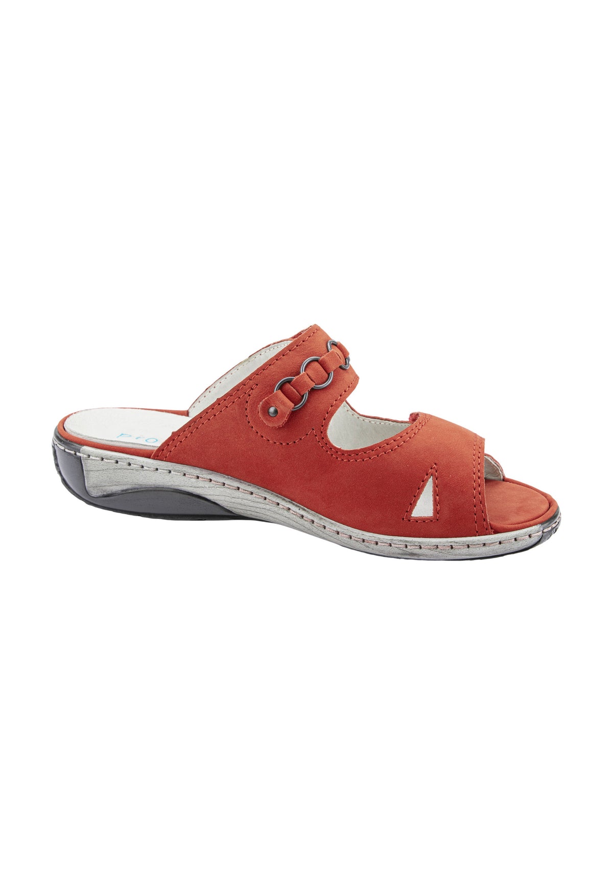 Damen Pantolette Garda Rot Weite G 210504-191-069 - Ansicht 4