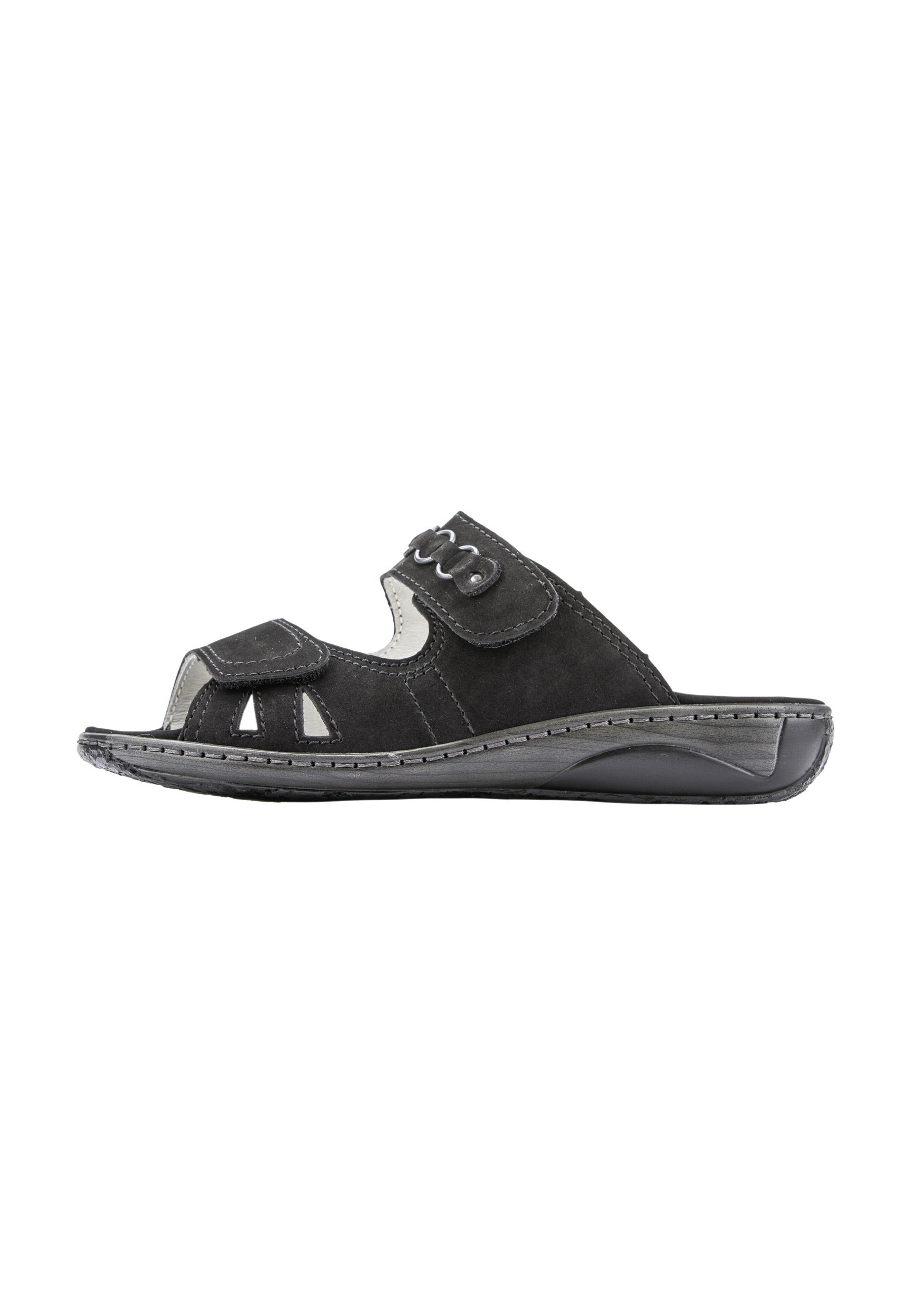 Damen Pantolette Garda Schwarz Weite G 210504-191-001