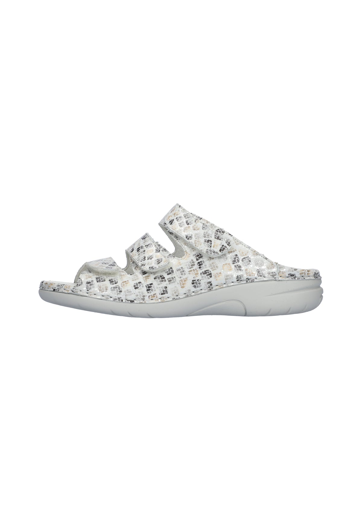 Damen Pantolette Gunna Weiß Weite G 204501-112-148