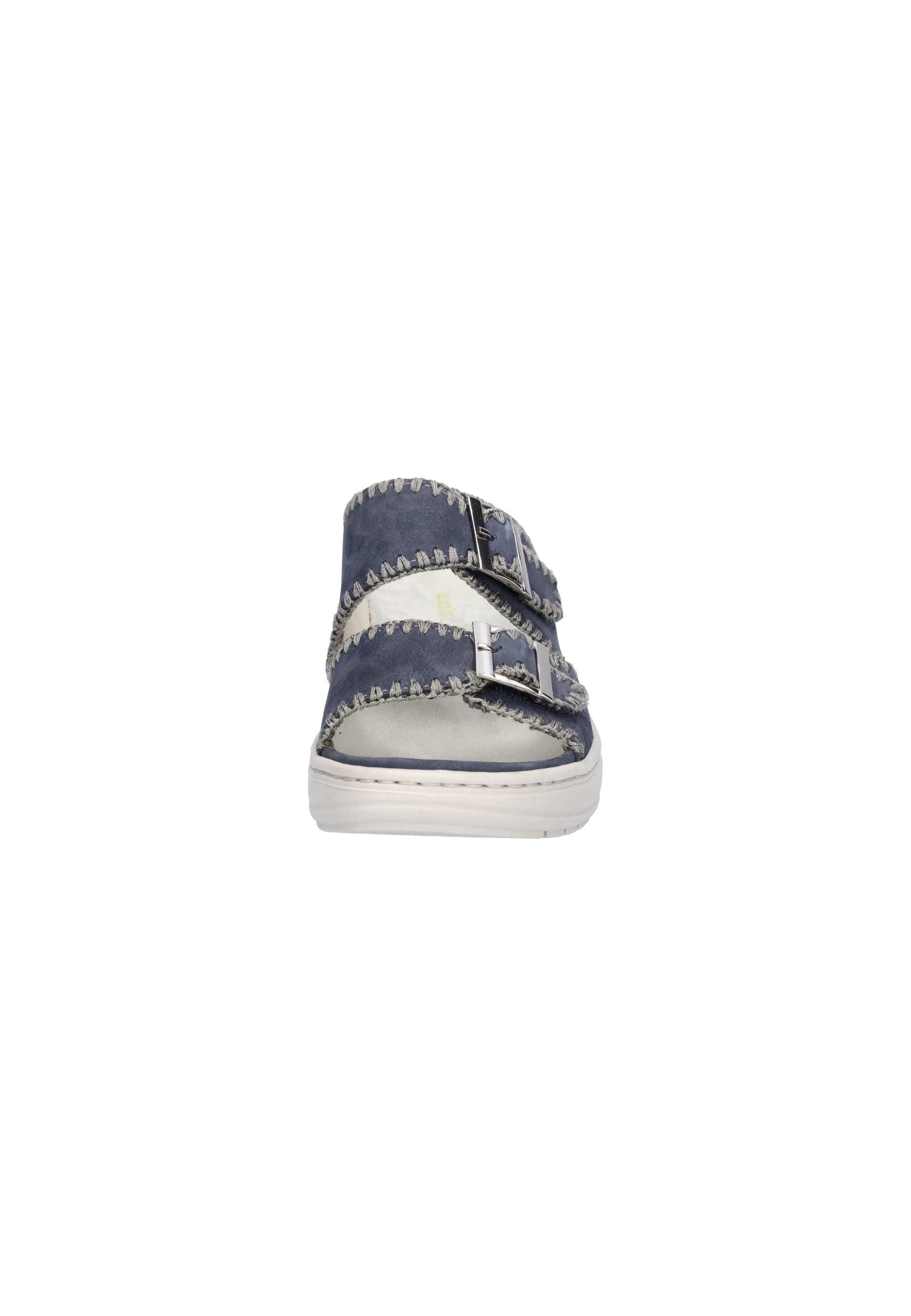 Damen Pantolette H-Cora Blau Weite H 924501-102-206 - Ansicht 3