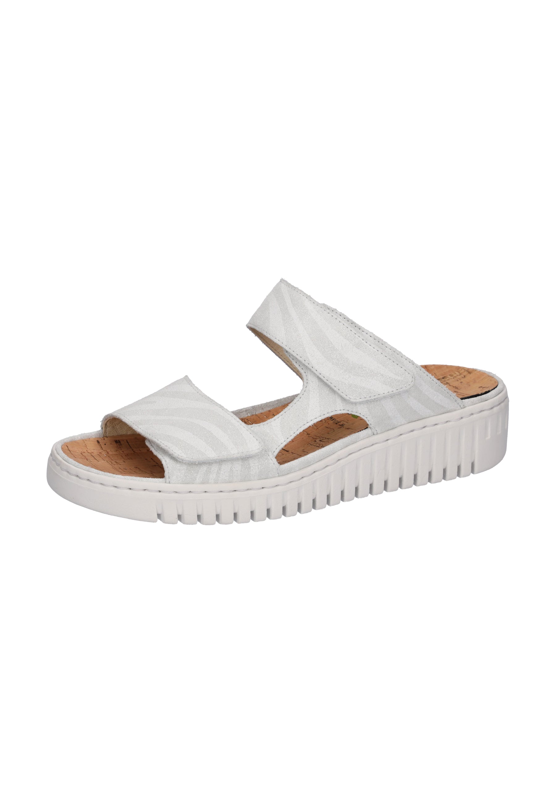 Damen Pantolette H-Willow Weiß Weite H 955502-124-150 - Ansicht 2
