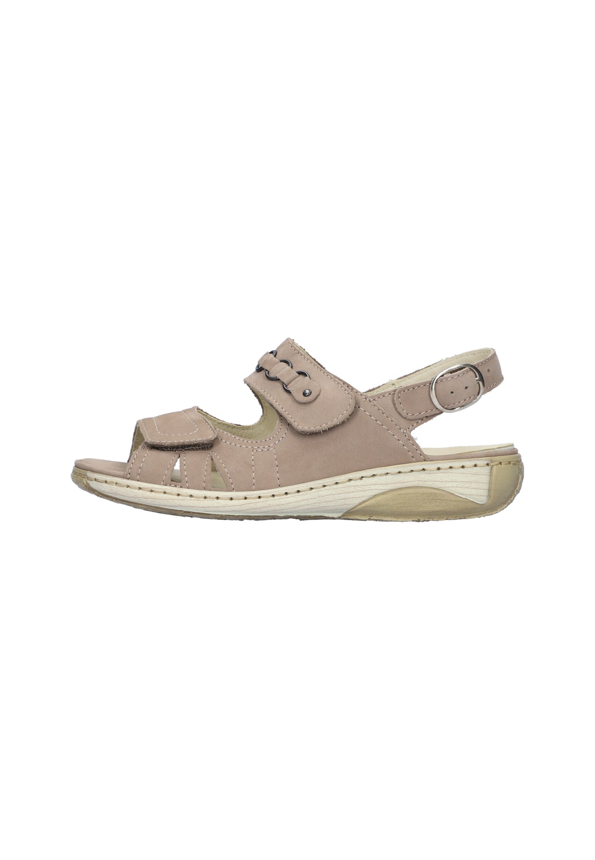Damen Sandale Garda Beige Weite G 210004-191-060