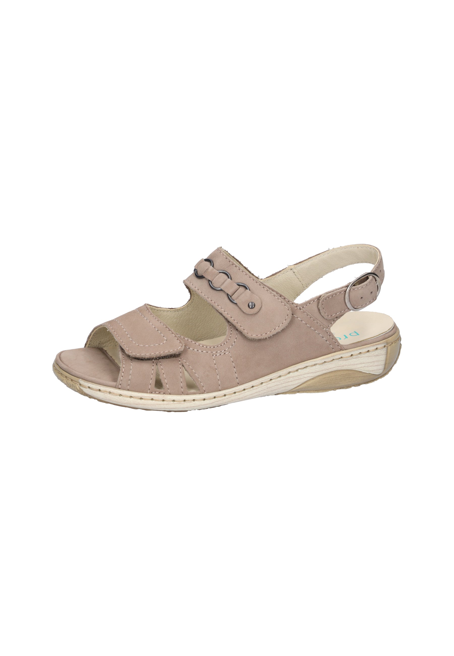 Damen Sandale Garda Beige Weite G 210004-191-060 - Ansicht 3