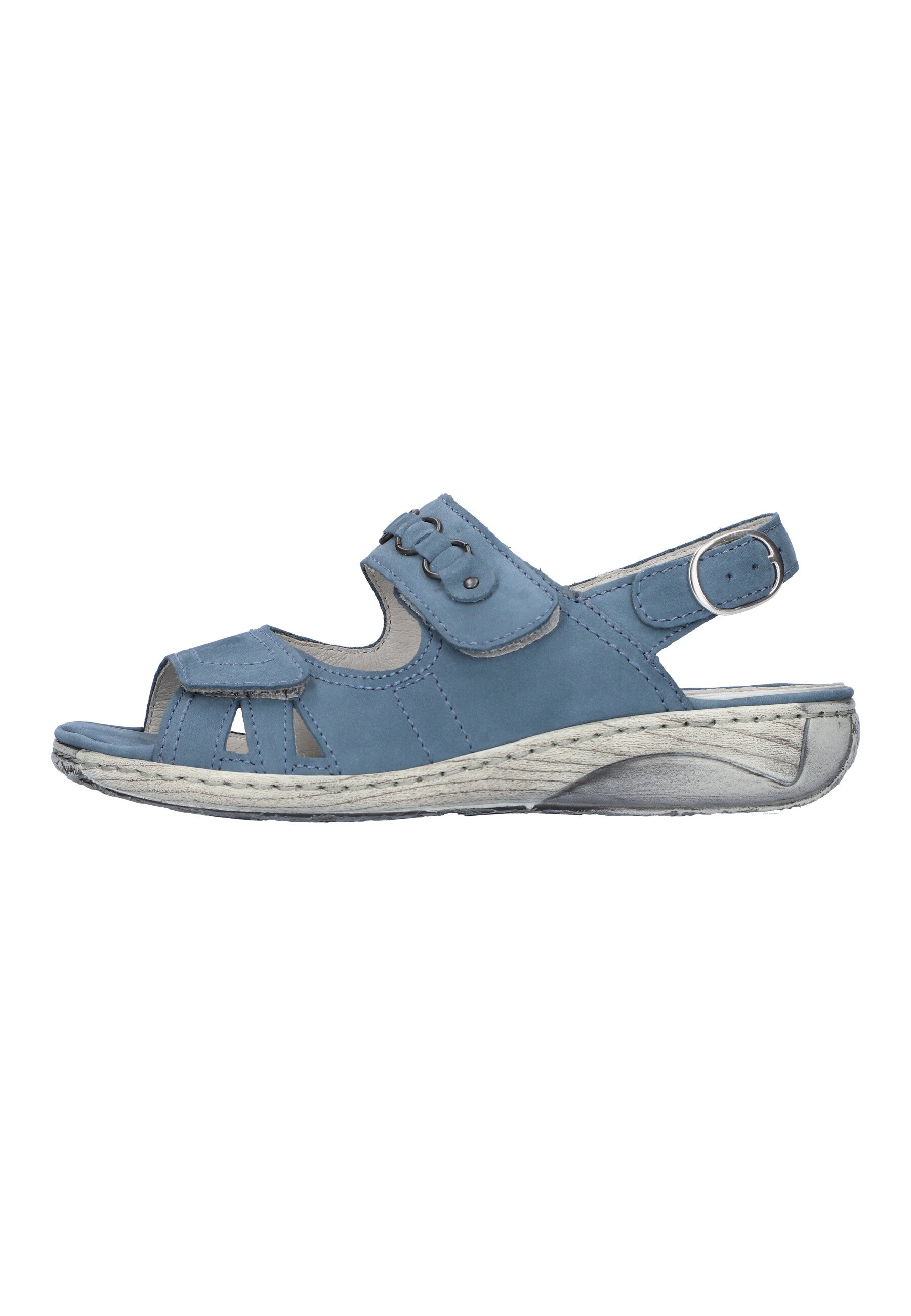 Damen Sandale Garda Blau Weite G 210004-191-263