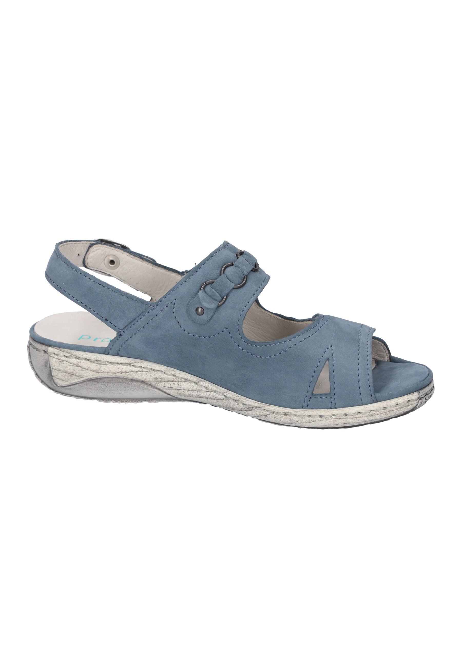 Damen Sandale Garda Blau Weite G 210004-191-263 - Ansicht 7