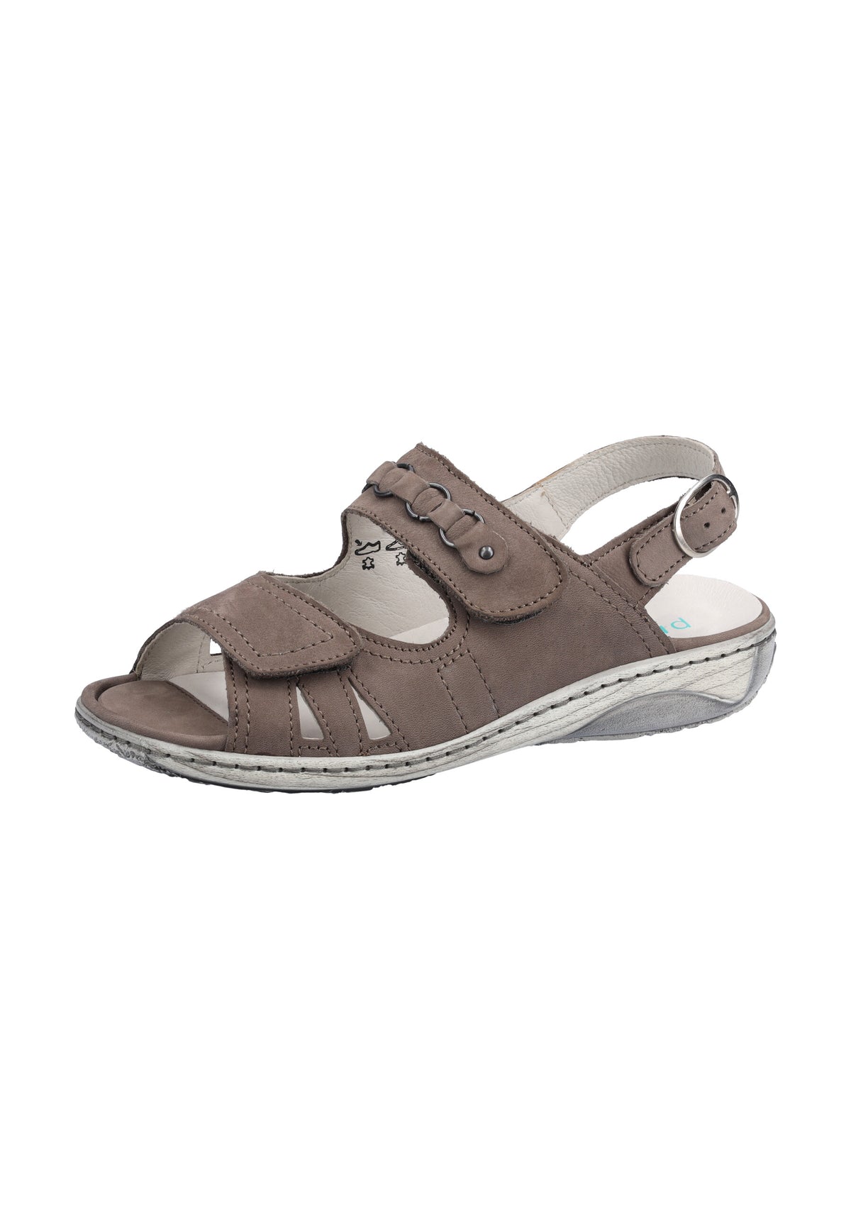 Damen Sandale Garda Braun Weite G 210004-191-088 - Ansicht 2