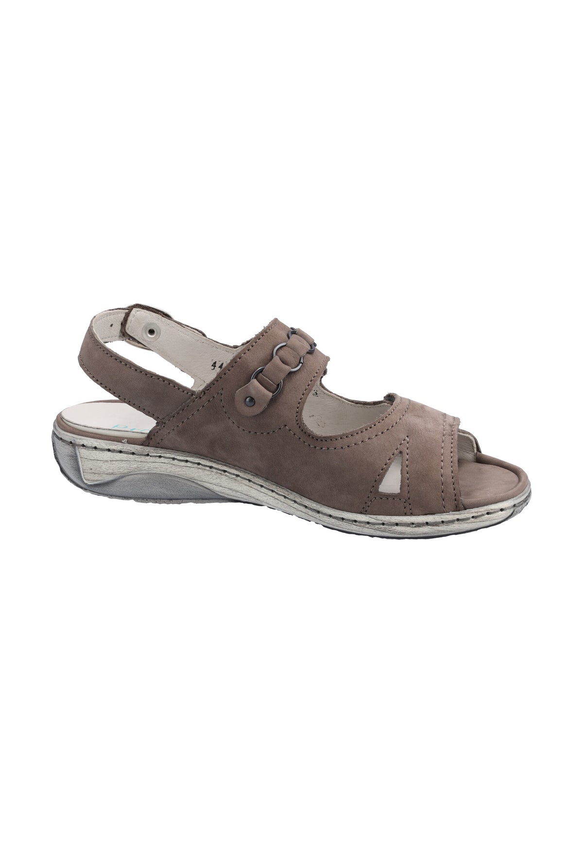 Damen Sandale Garda Braun Weite G 210004-191-088 - Ansicht 4