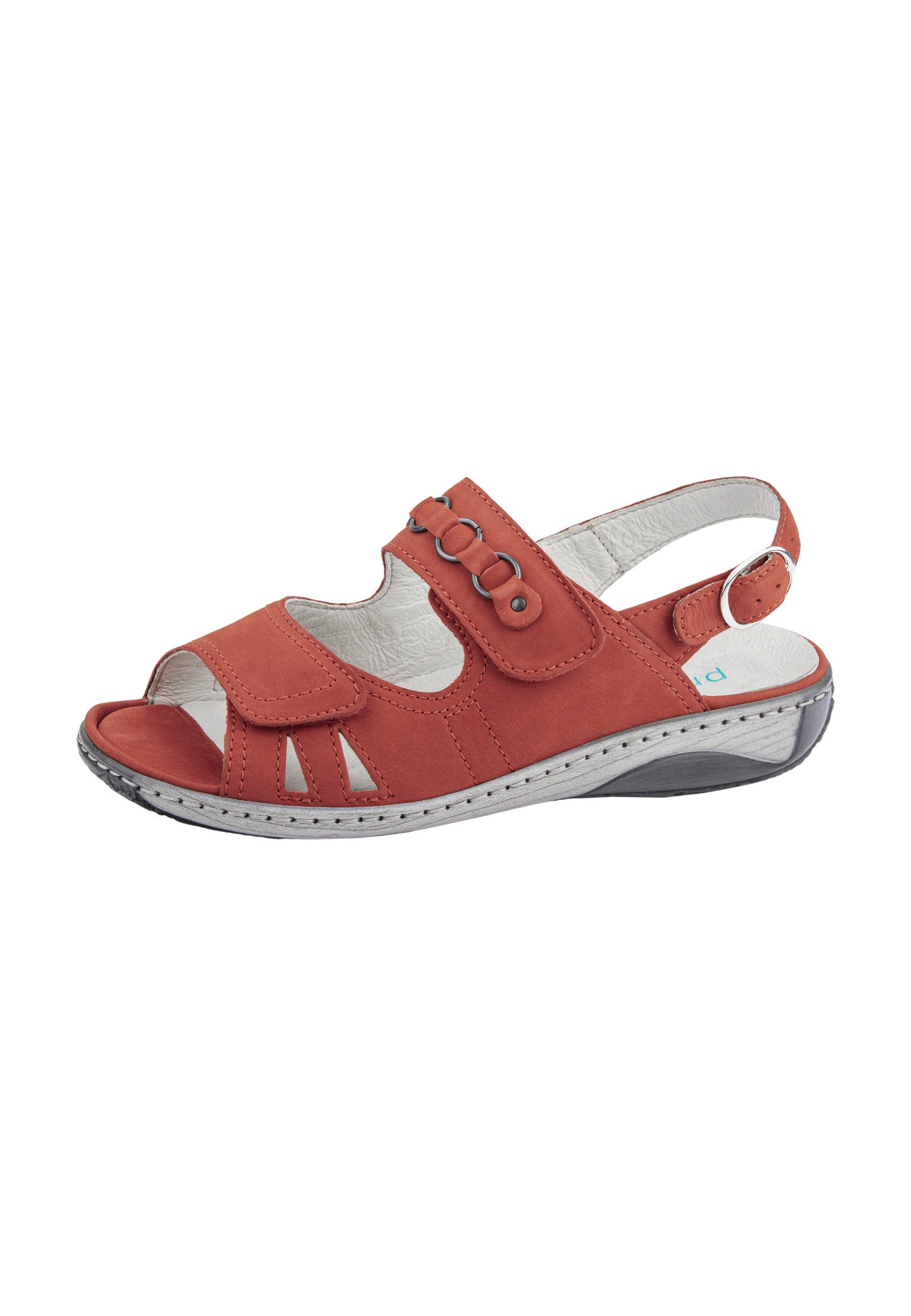 Damen Sandale Garda Rot Weite G 210004-191-069 - Ansicht 2