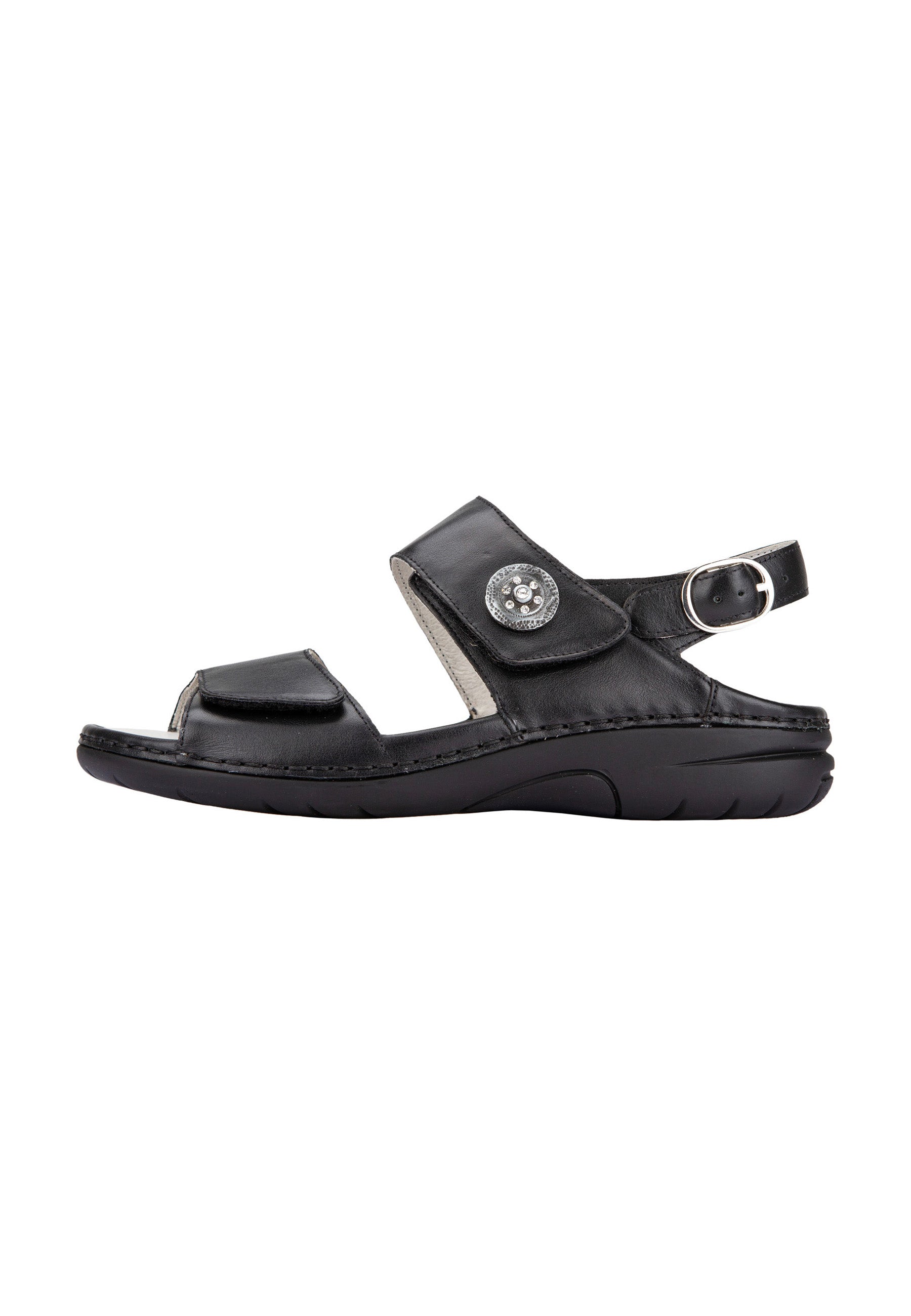 Damen Sandale Gunna Schwarz Weite G 204001-186-001