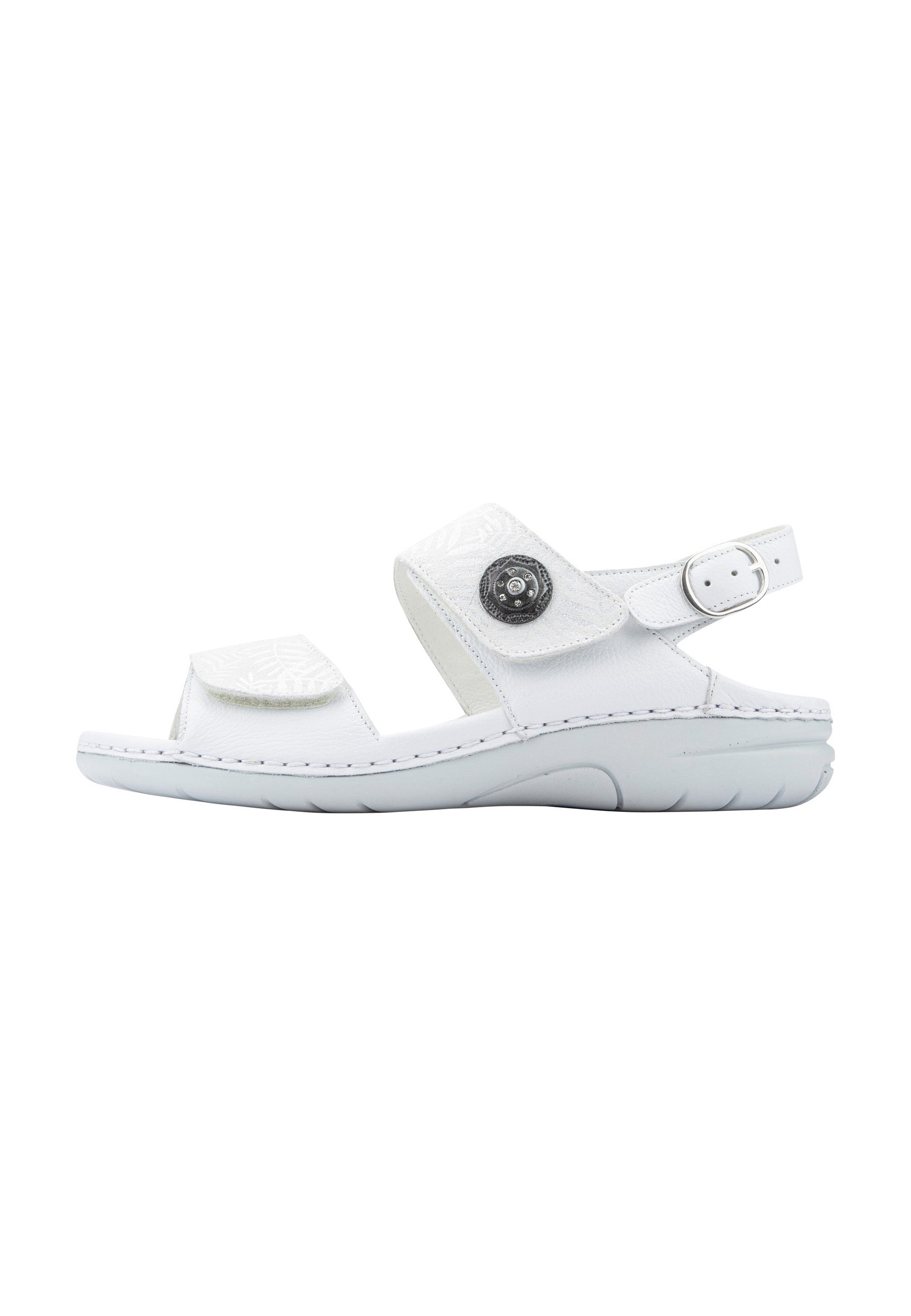 Damen Sandale Gunna Weiß Weite G 204001-203-150
