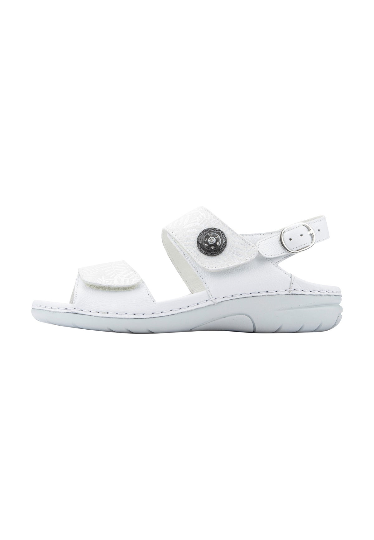Damen Sandale Gunna Weiß Weite G 204001-203-150