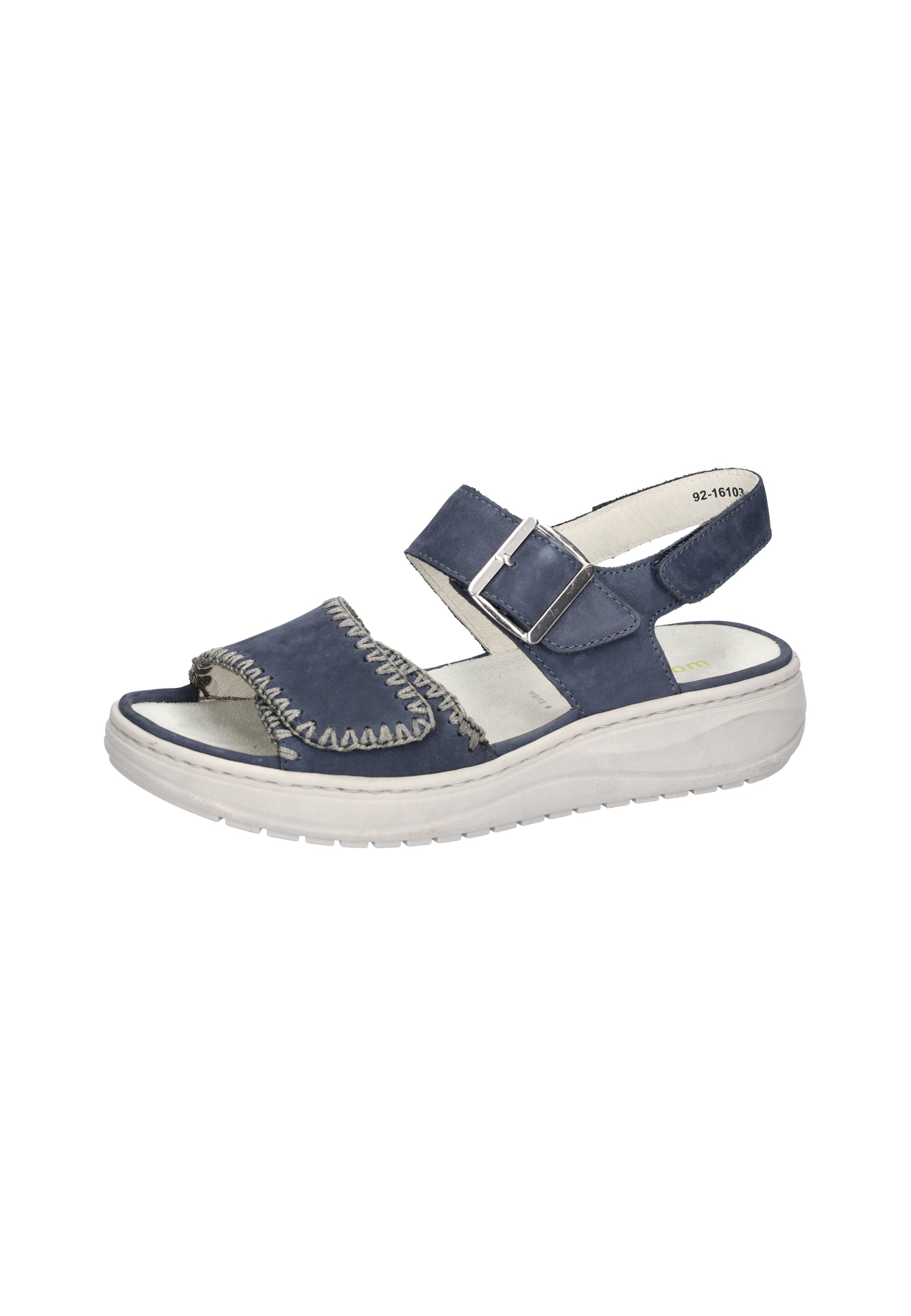 Damen Sandale H-Cora Blau Weite H 924001-102-206 - Ansicht 2
