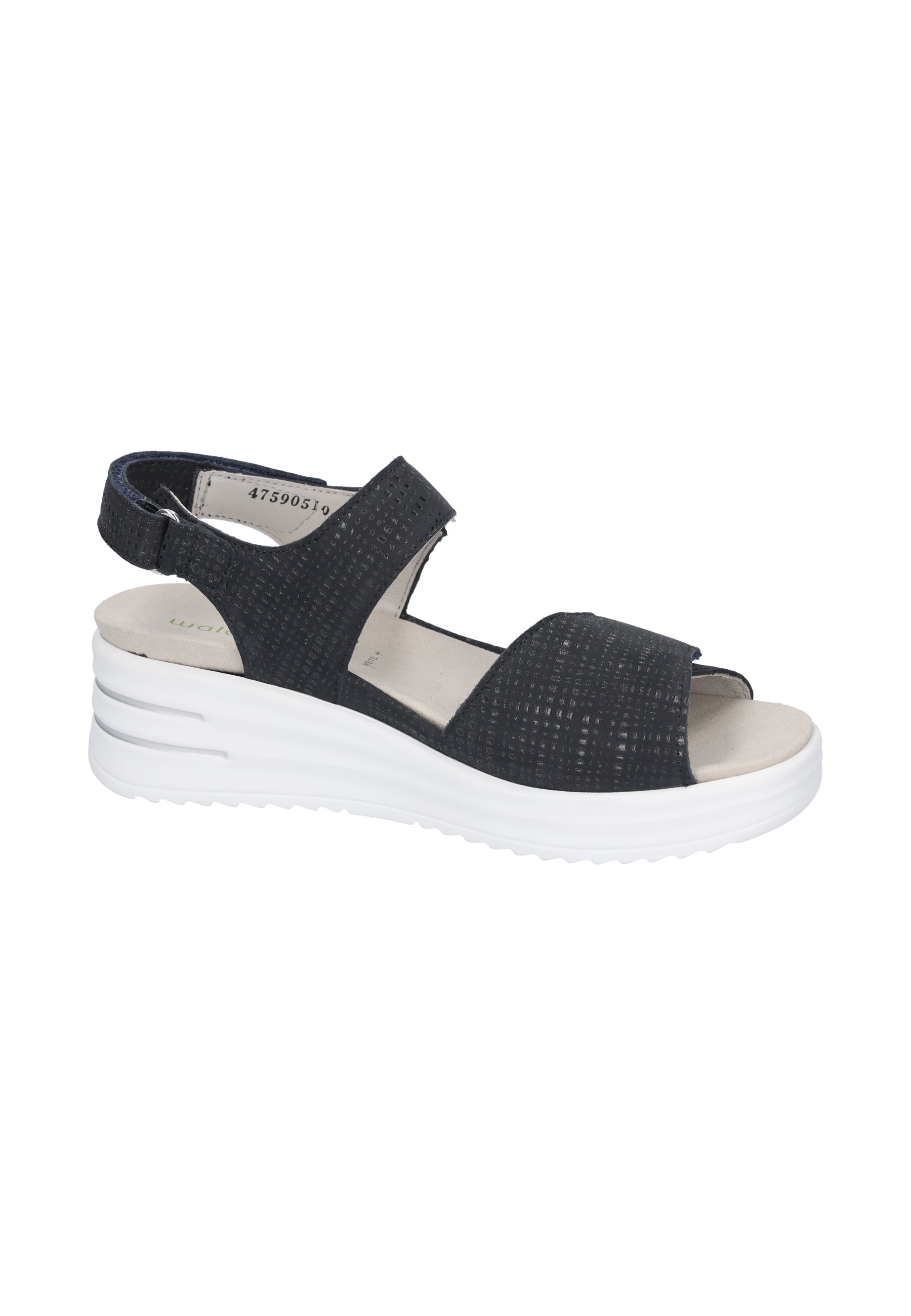 Damen Sandale H-Dina Blau Weite H 795003-177-194 - Ansicht 4