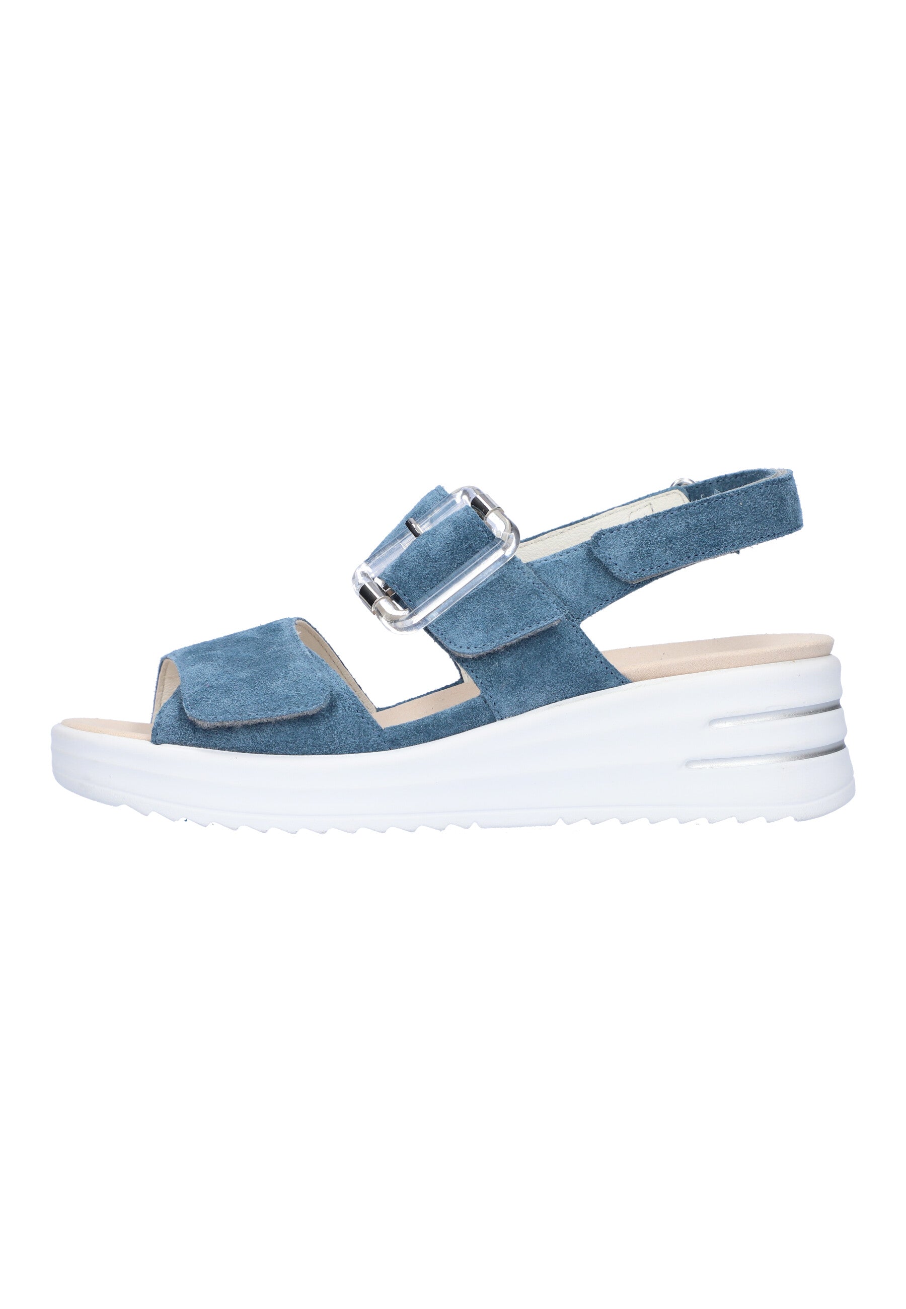 Damen Sandale H-Dina Blau Weite H 795006-195-279