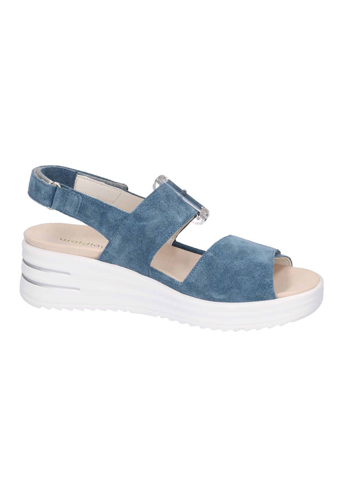 Damen Sandale H-Dina Blau Weite H 795006-195-279 - Ansicht 4