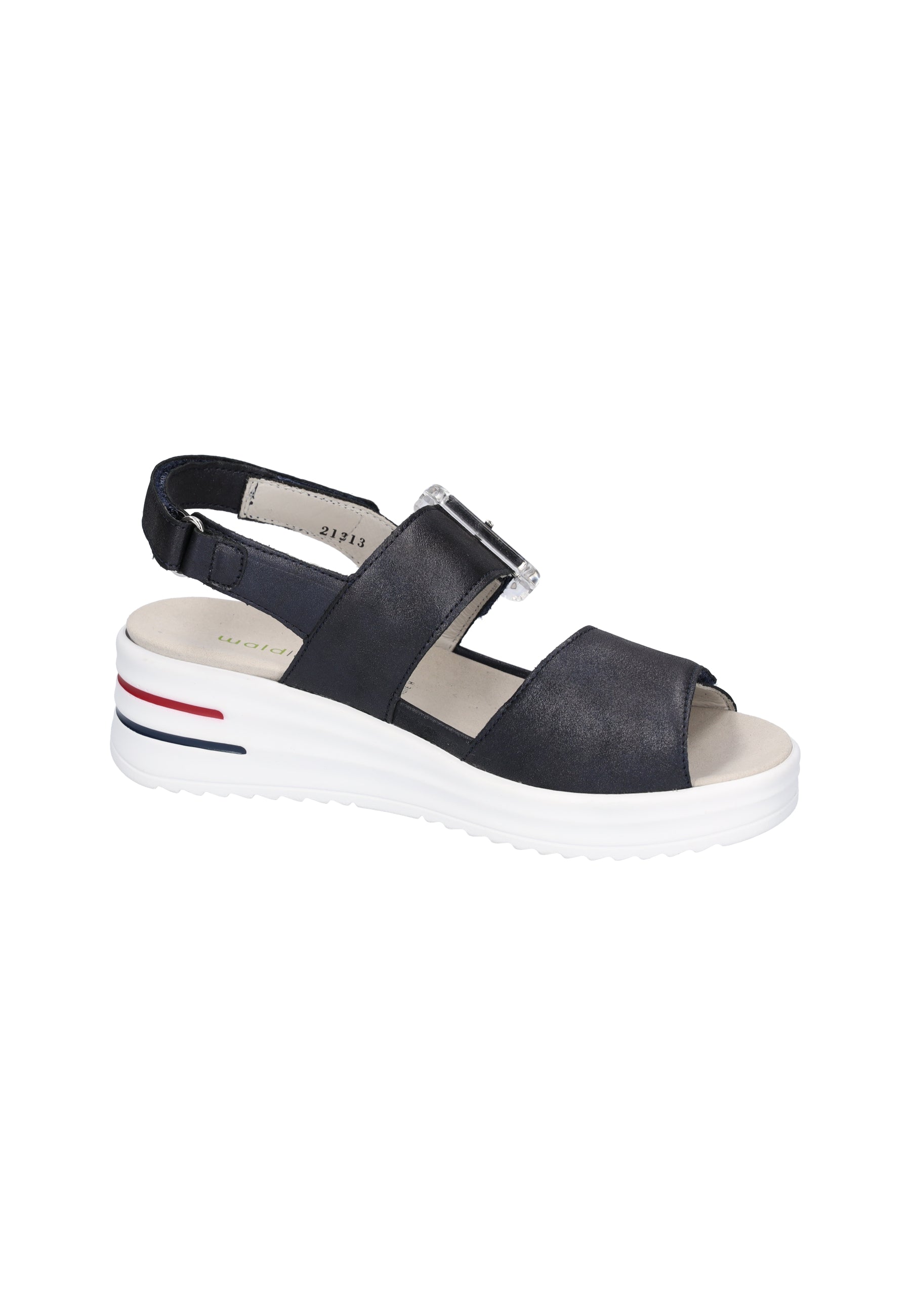 Damen Sandale H-Dina Blau Weite H 795006-198-194 - Ansicht 4
