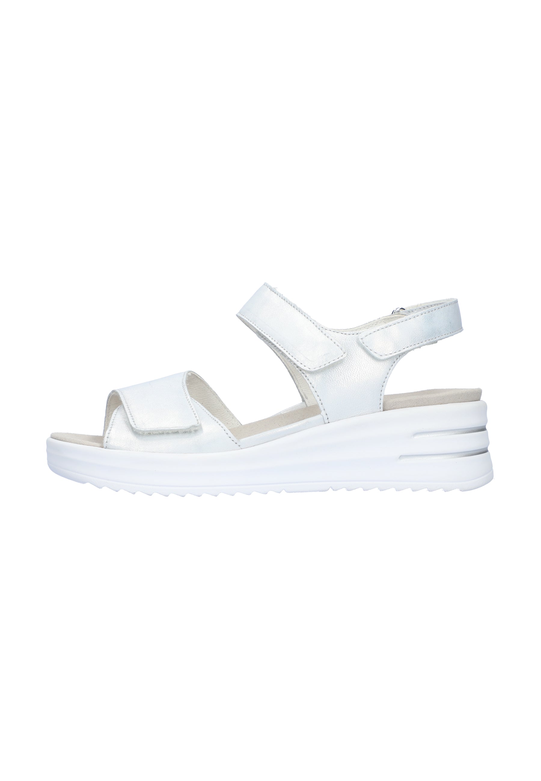Damen Sandale H-Dina Silber Weite H 795003-113-211
