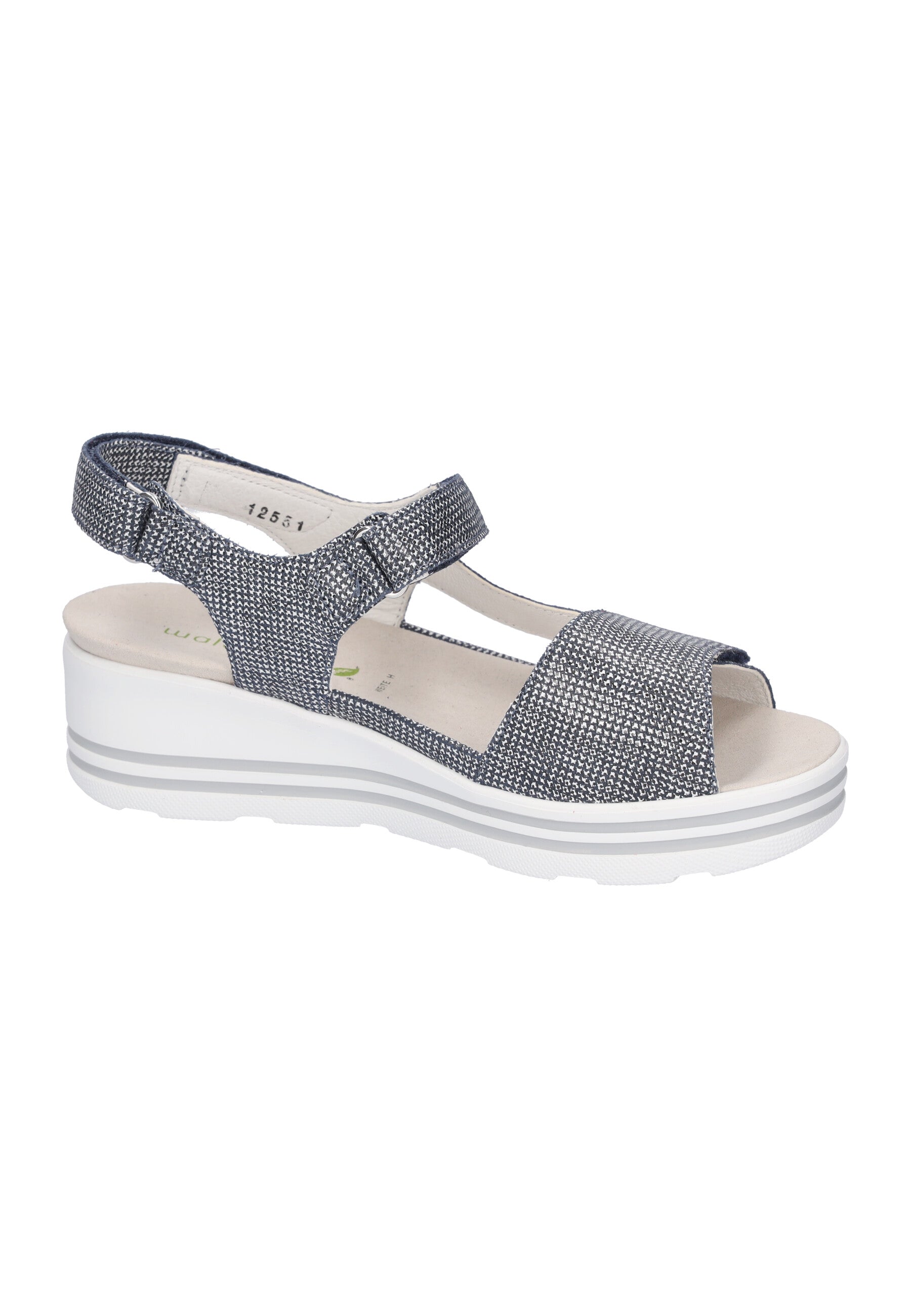 Damen Sandale H-Michelle Blau Weite H 728003-127-217 - Ansicht 4