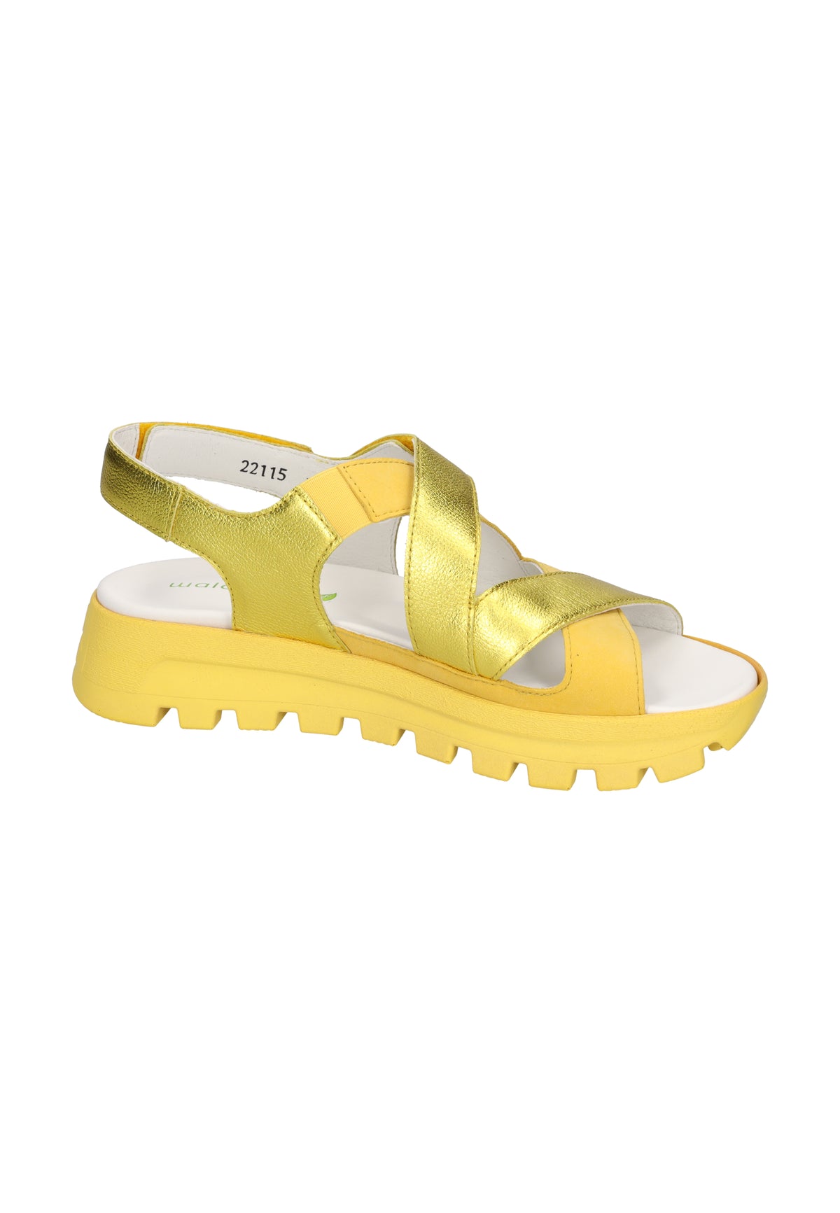 Damen Sandale H-Nele Gelb Weite H 730004-201-209 - Ansicht 4