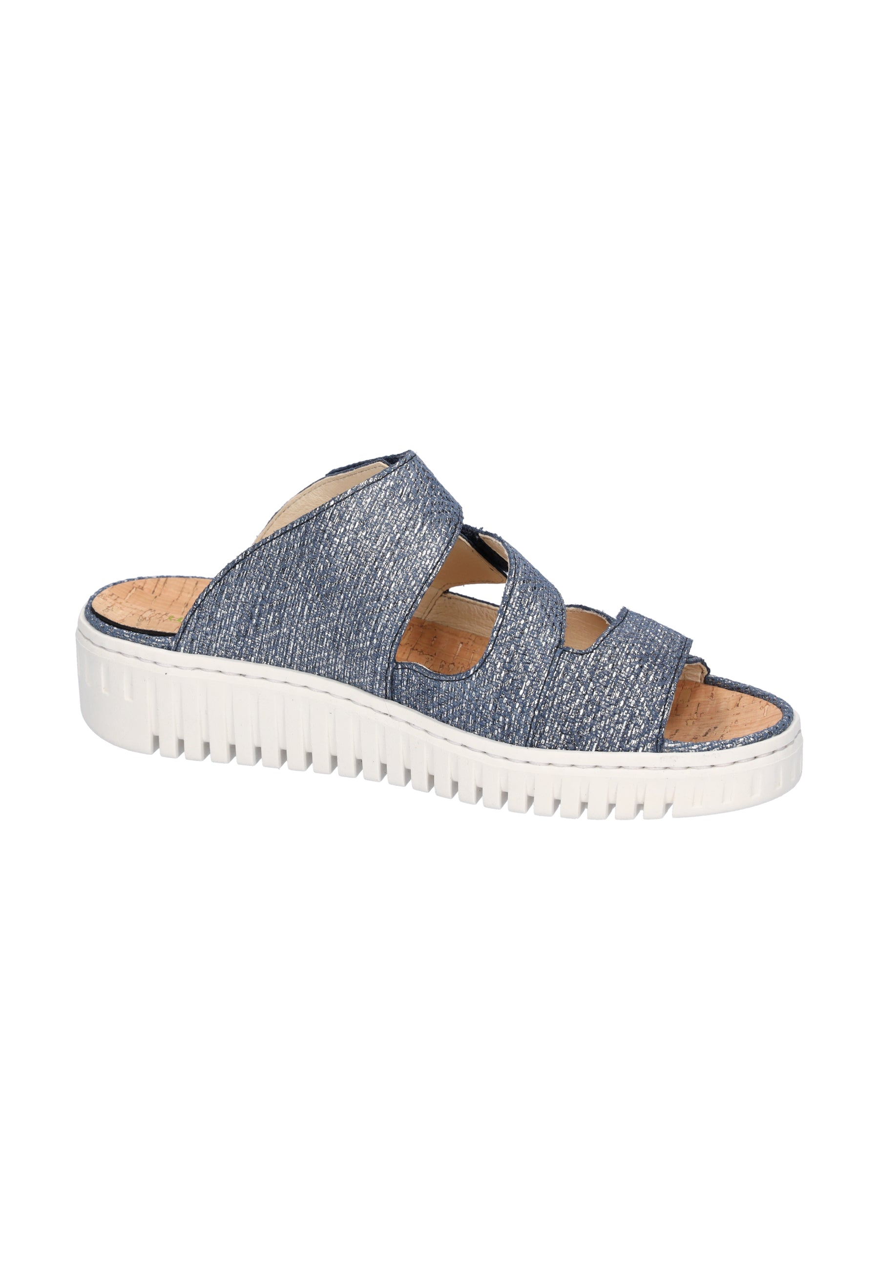 Damen Sandale H-Willow Blau Weite H 955501-100-217 - Ansicht 4