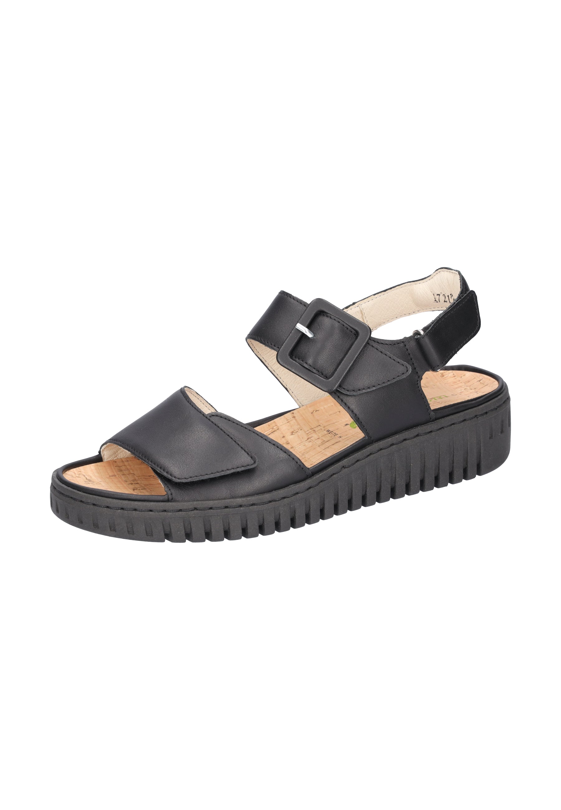 Damen Sandale H-Willow Schwarz Weite H 955004-102-001 - Ansicht 2