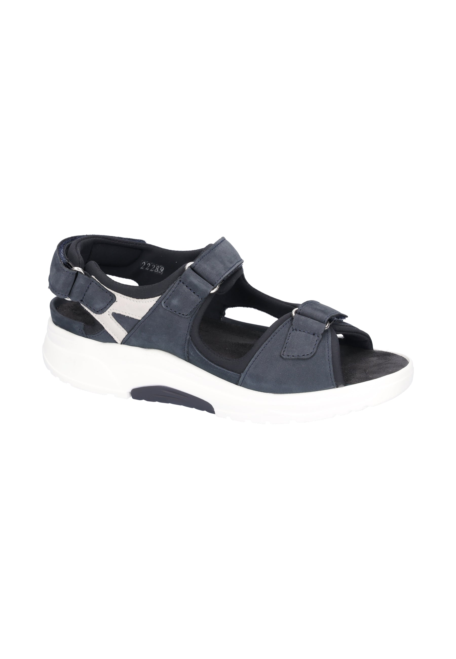 Damen Sandale H-Yvonne Blau Weite H 707002-300-766 - Ansicht 4