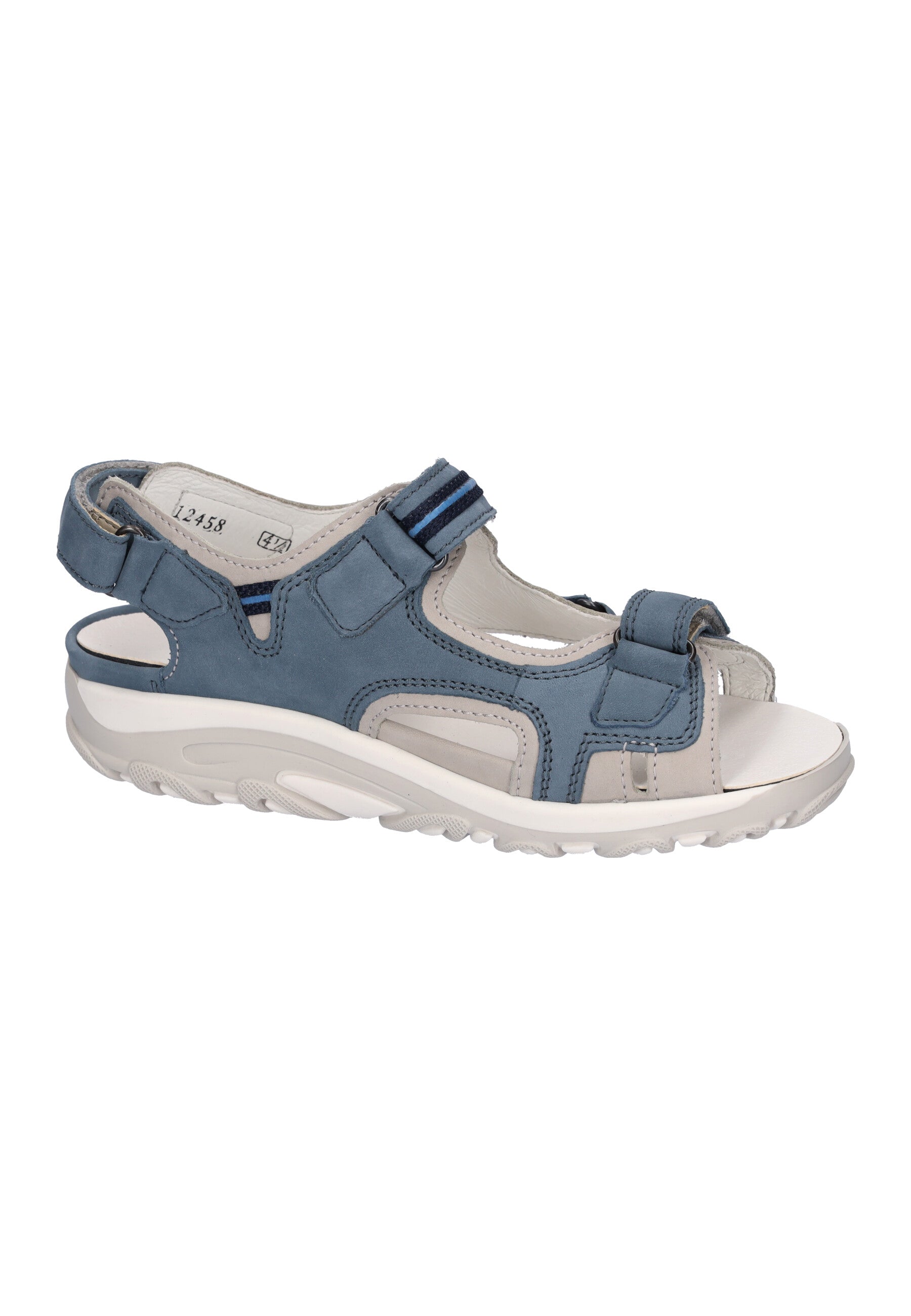 Damen Sandale Hanni Blau Weite H 448008-691-722 - Ansicht 4